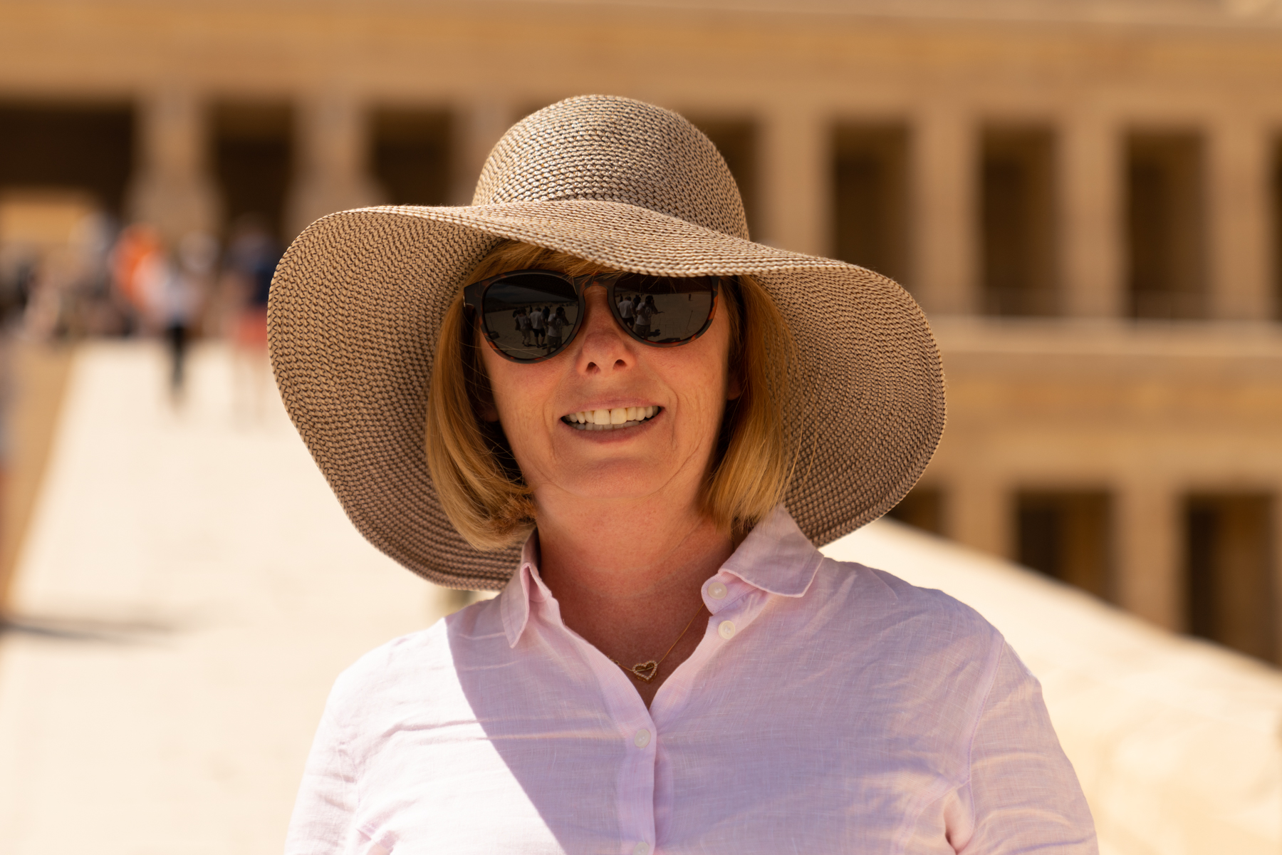 Andrea the Temple of Hatshepsut.