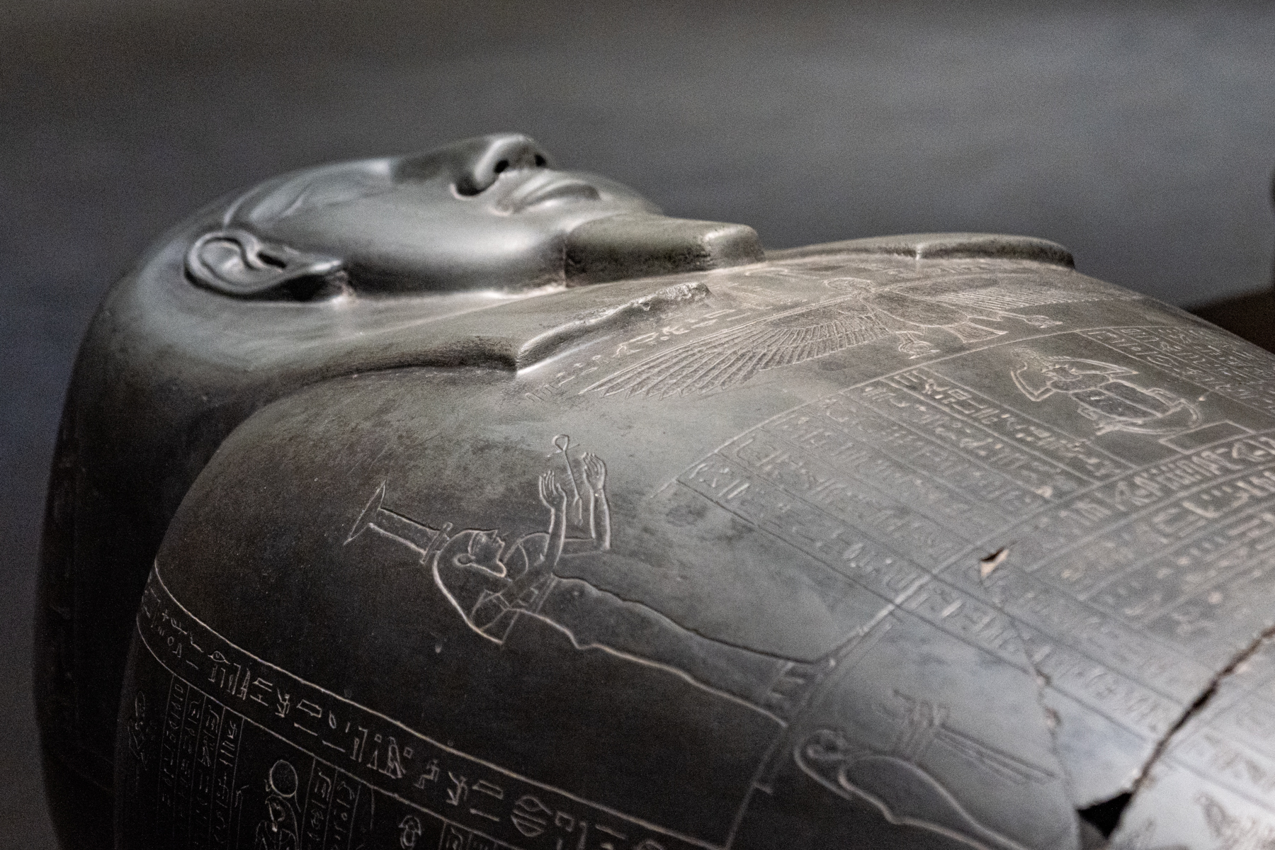 Sarcophagus of Imhotep.