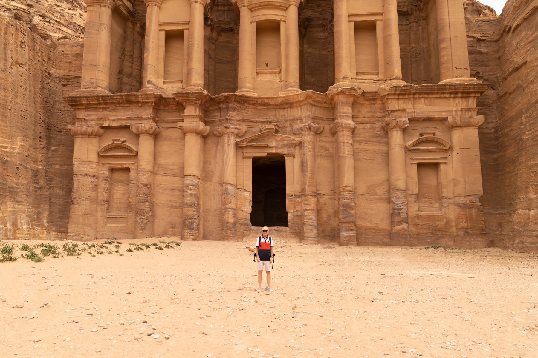 Keith at Ad-Deir.