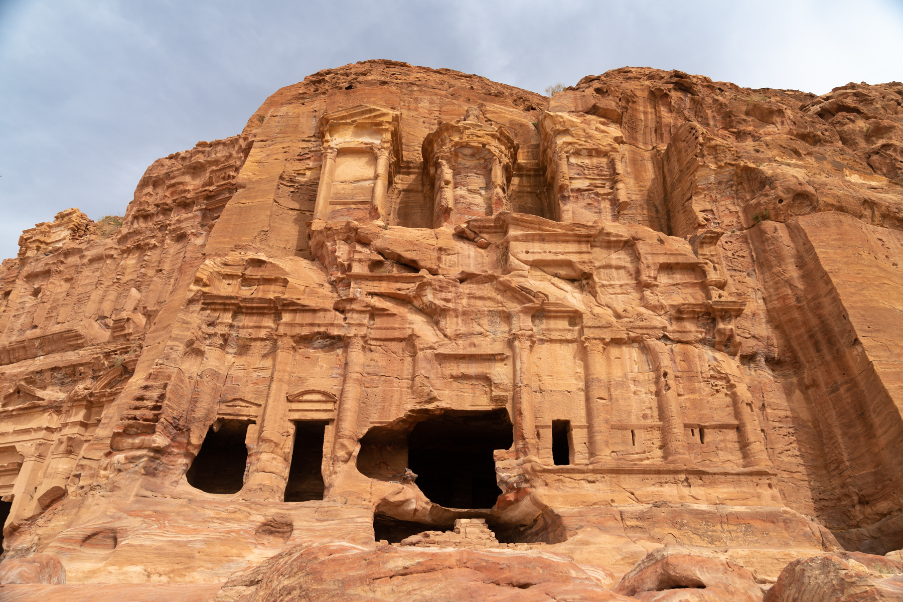 One of the royal tomb buildings.