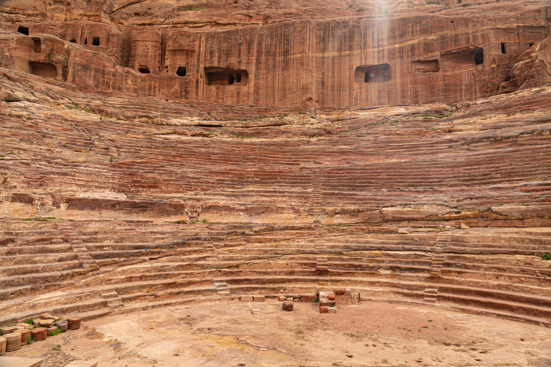 The outdoor theatre (constructed in the 1st century AD).