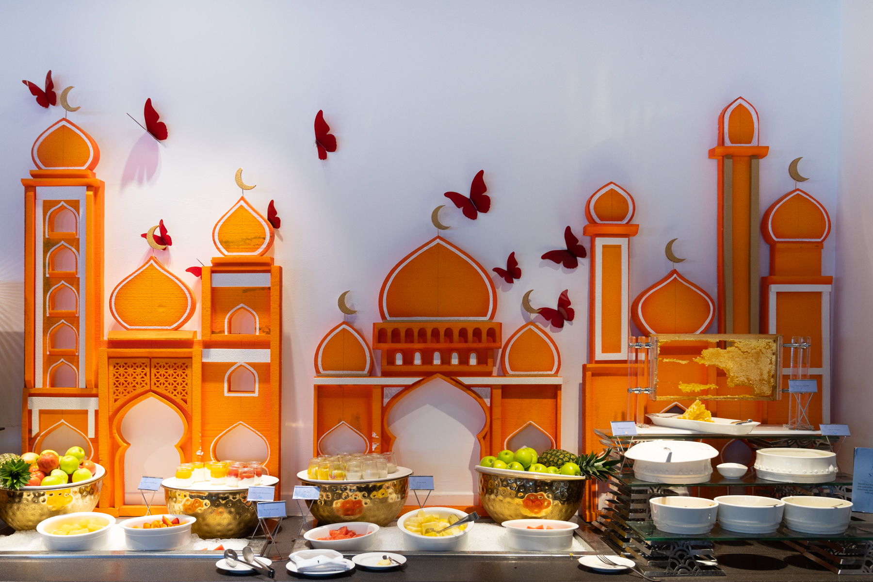 Some of the breakfast selection.