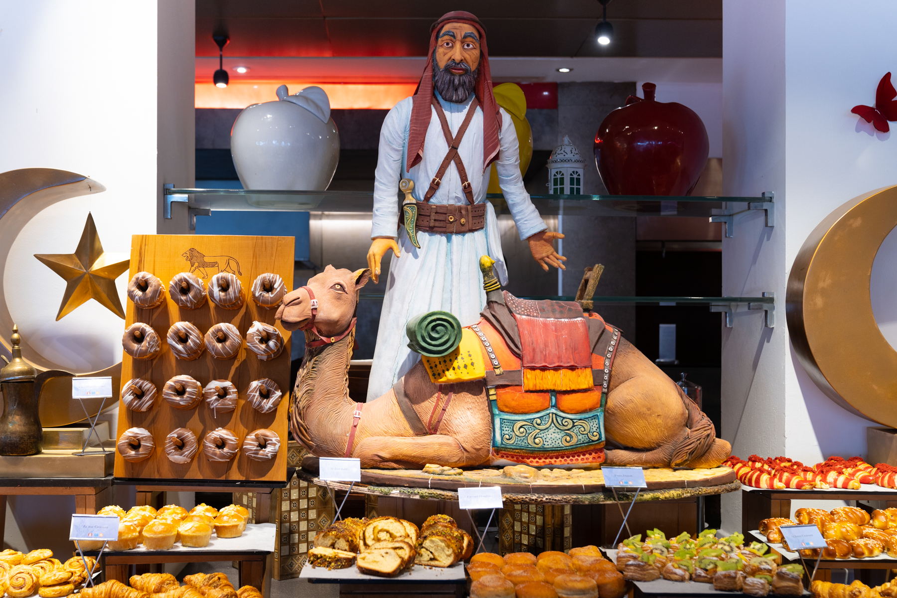 Some of the breakfast selection.