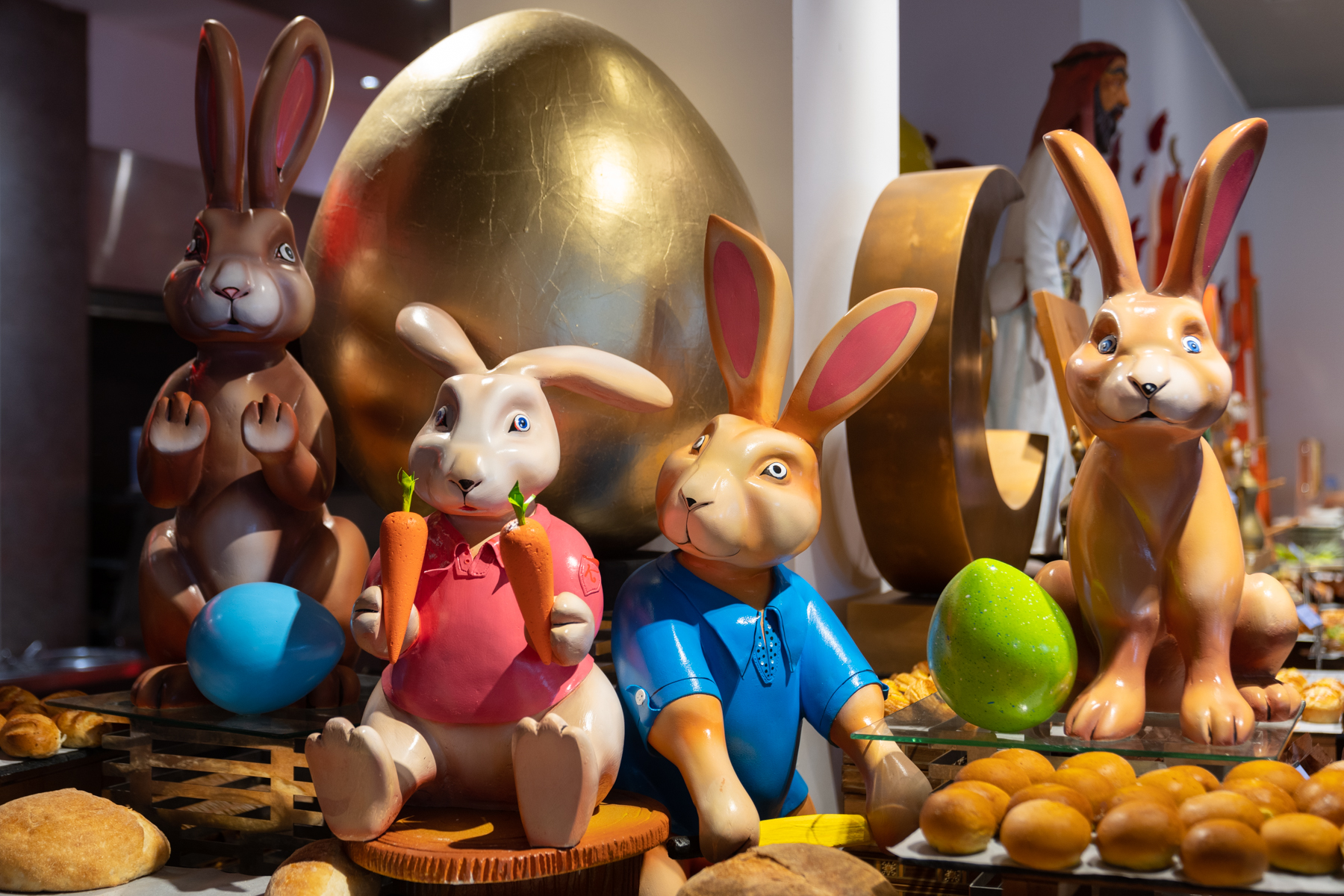 Some of the breakfast selection.