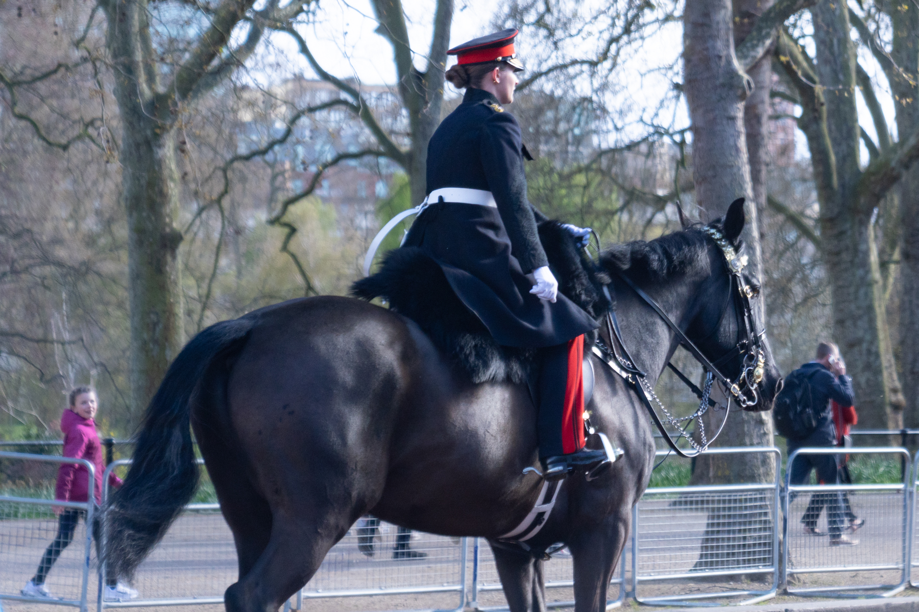 A slow day in London