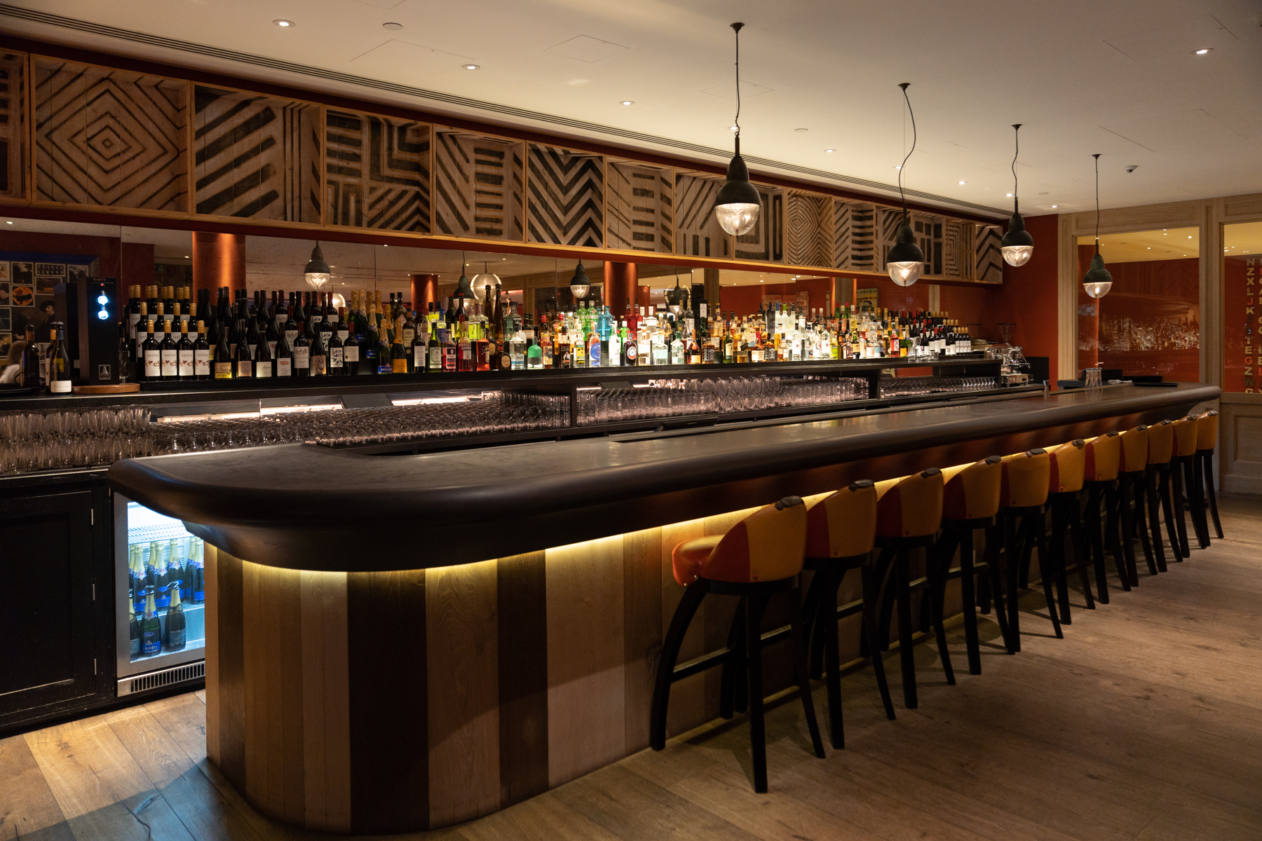 Another downstairs bar.