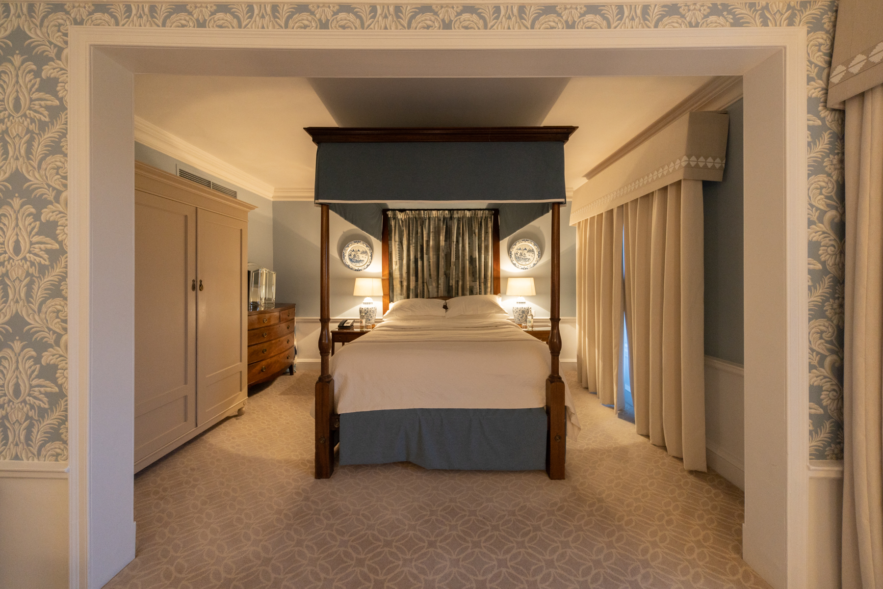 Our room at the Royal Crescent Hotel.