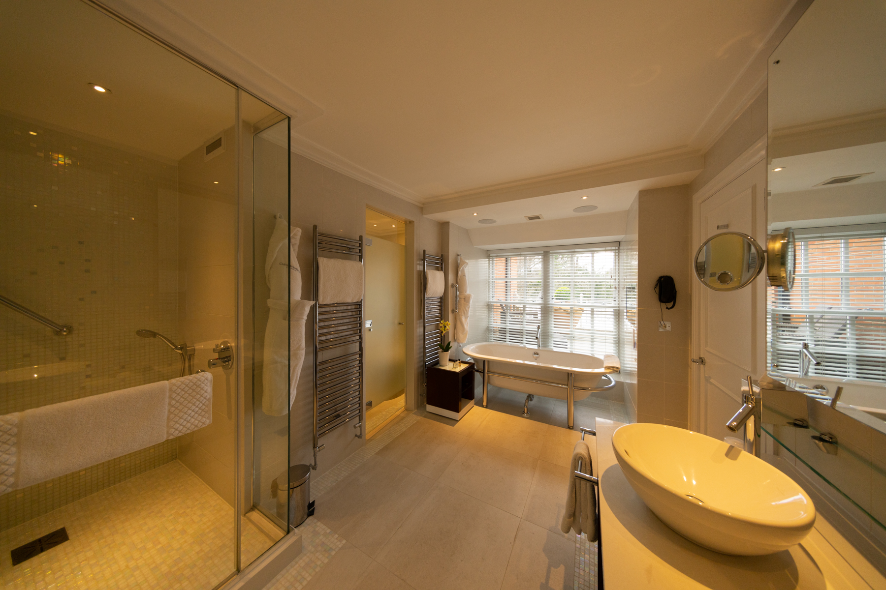 Our room at Chewton Glen.