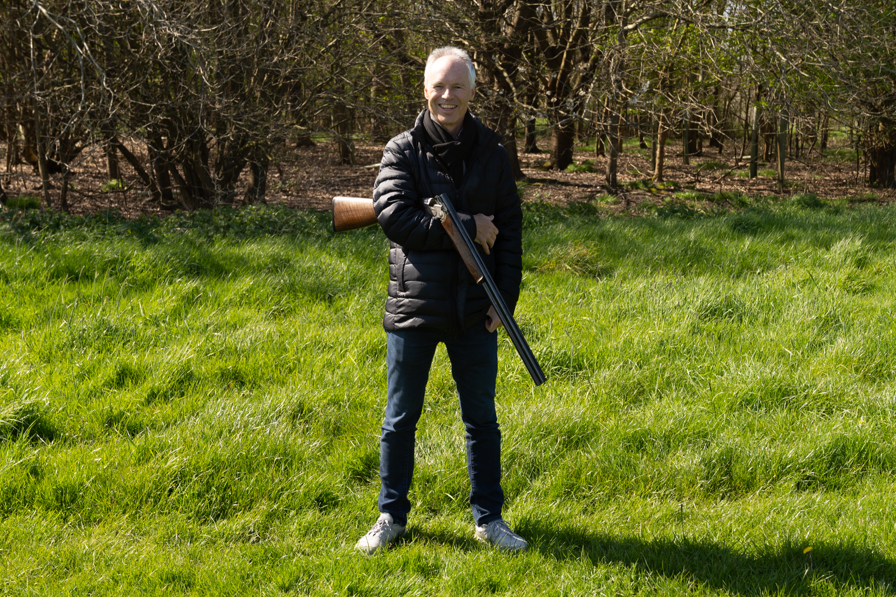 Keith ready to go shooting.