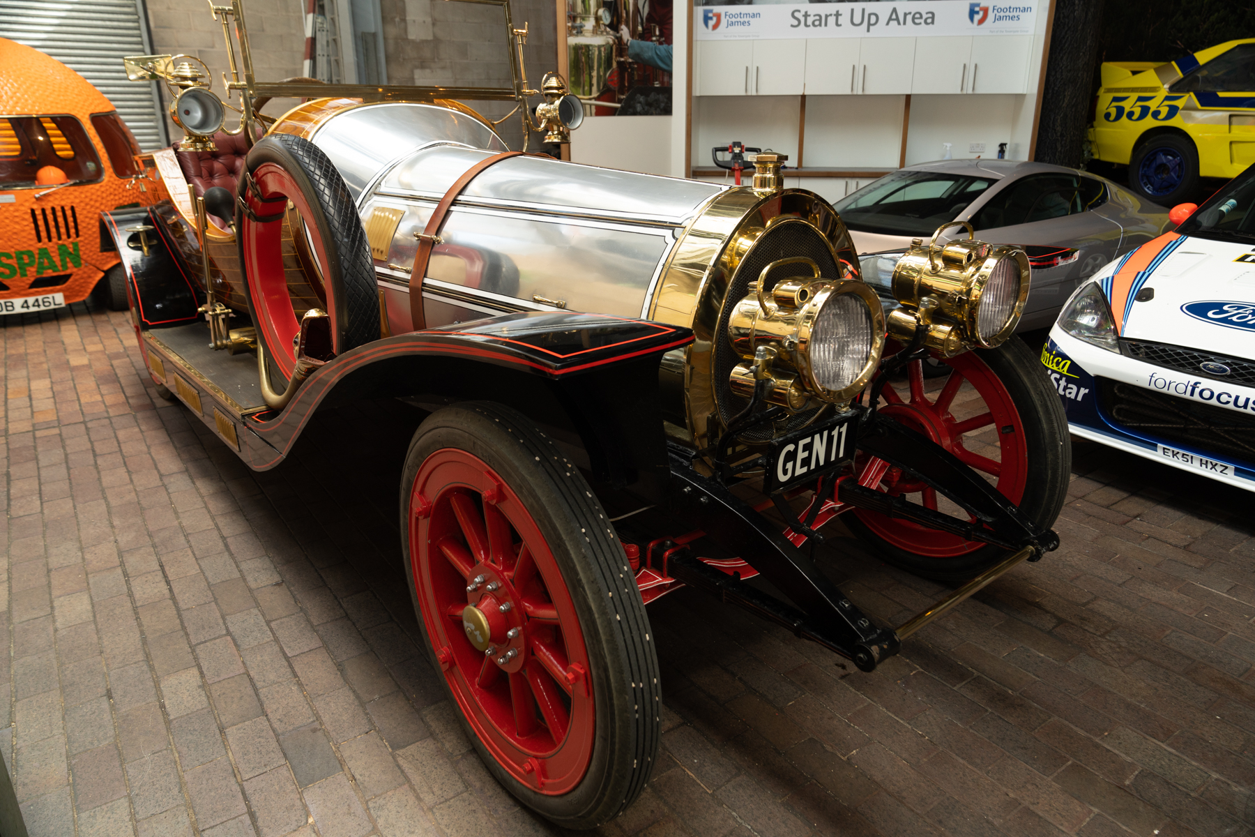 Chitty Chitty Bang Bang at the National Motor Museum.