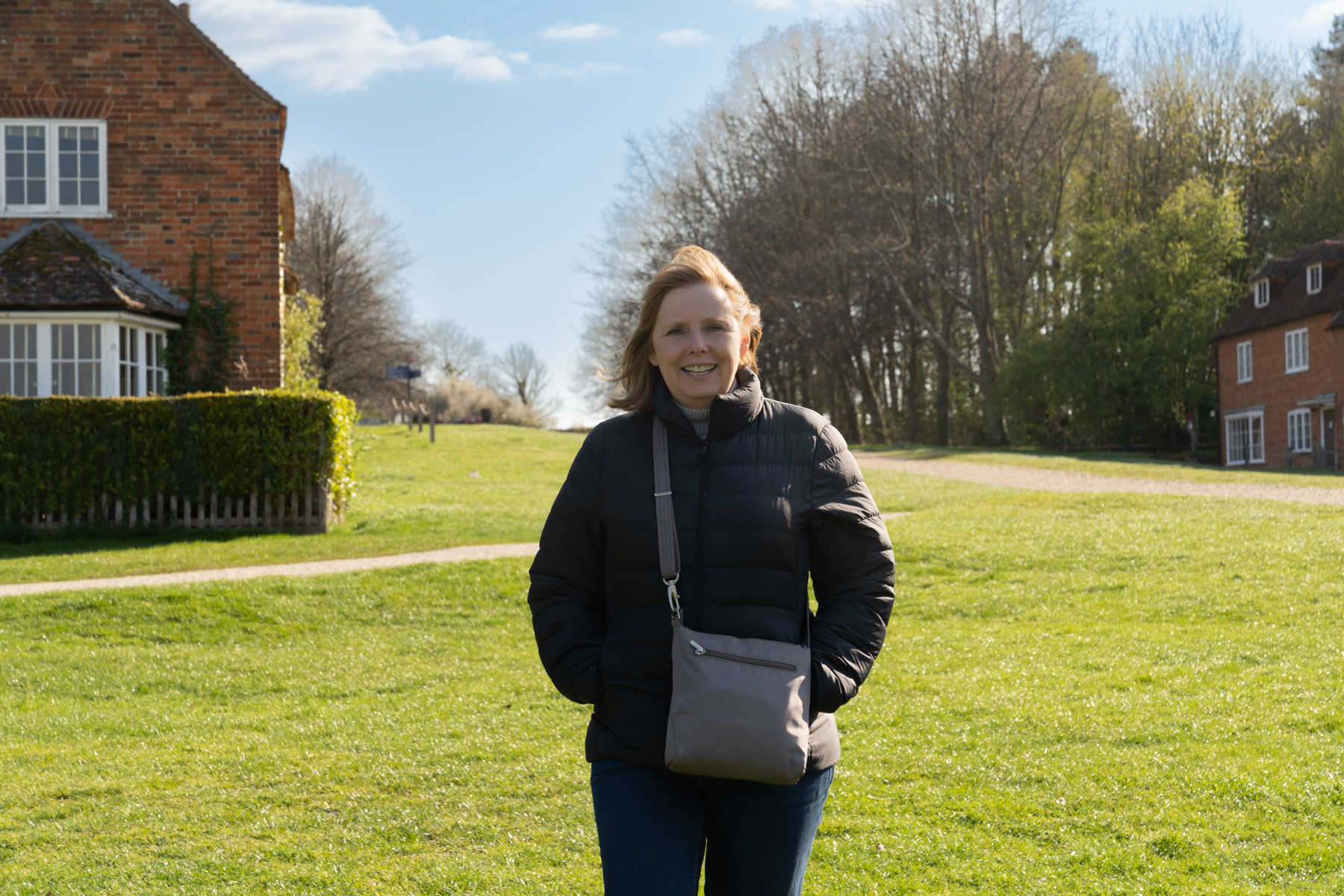 Andrea at Buckler's Hard.