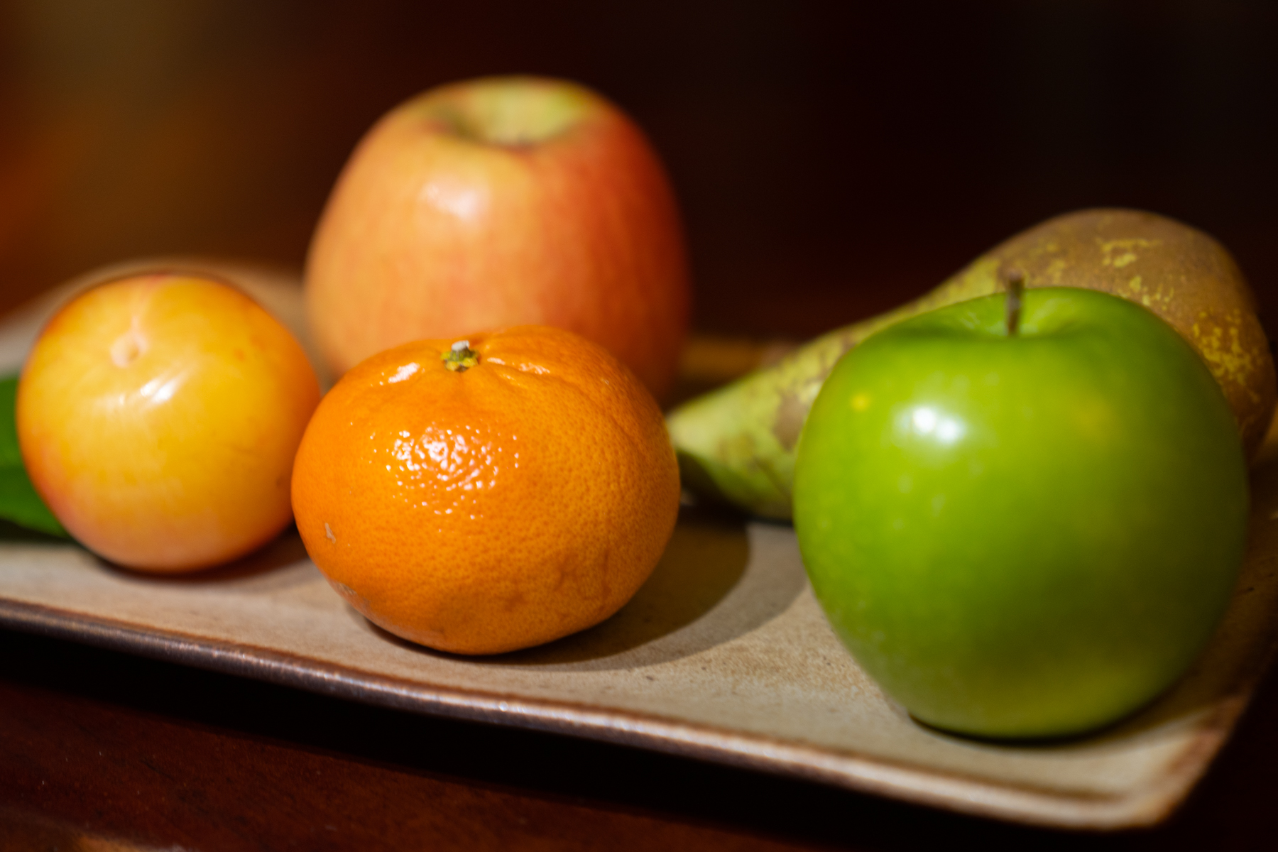 Snacks in our room at the Four Seasons Hotel Hampshire.
