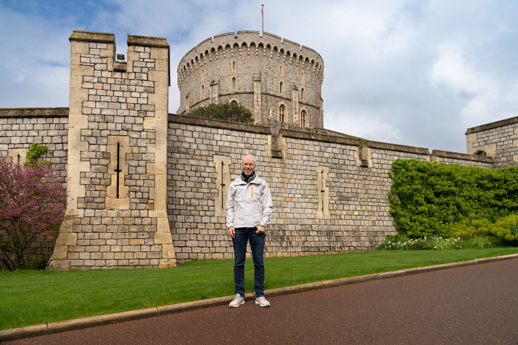 Keith at Windsor Castle.