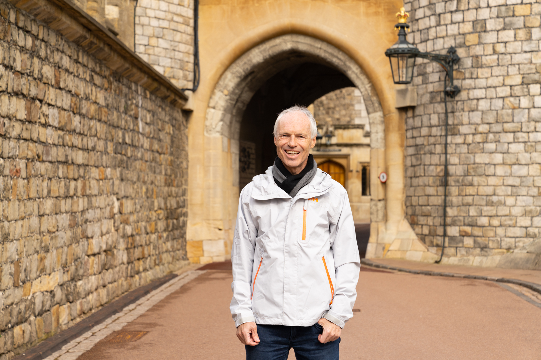 Keith at Windsor Castle.