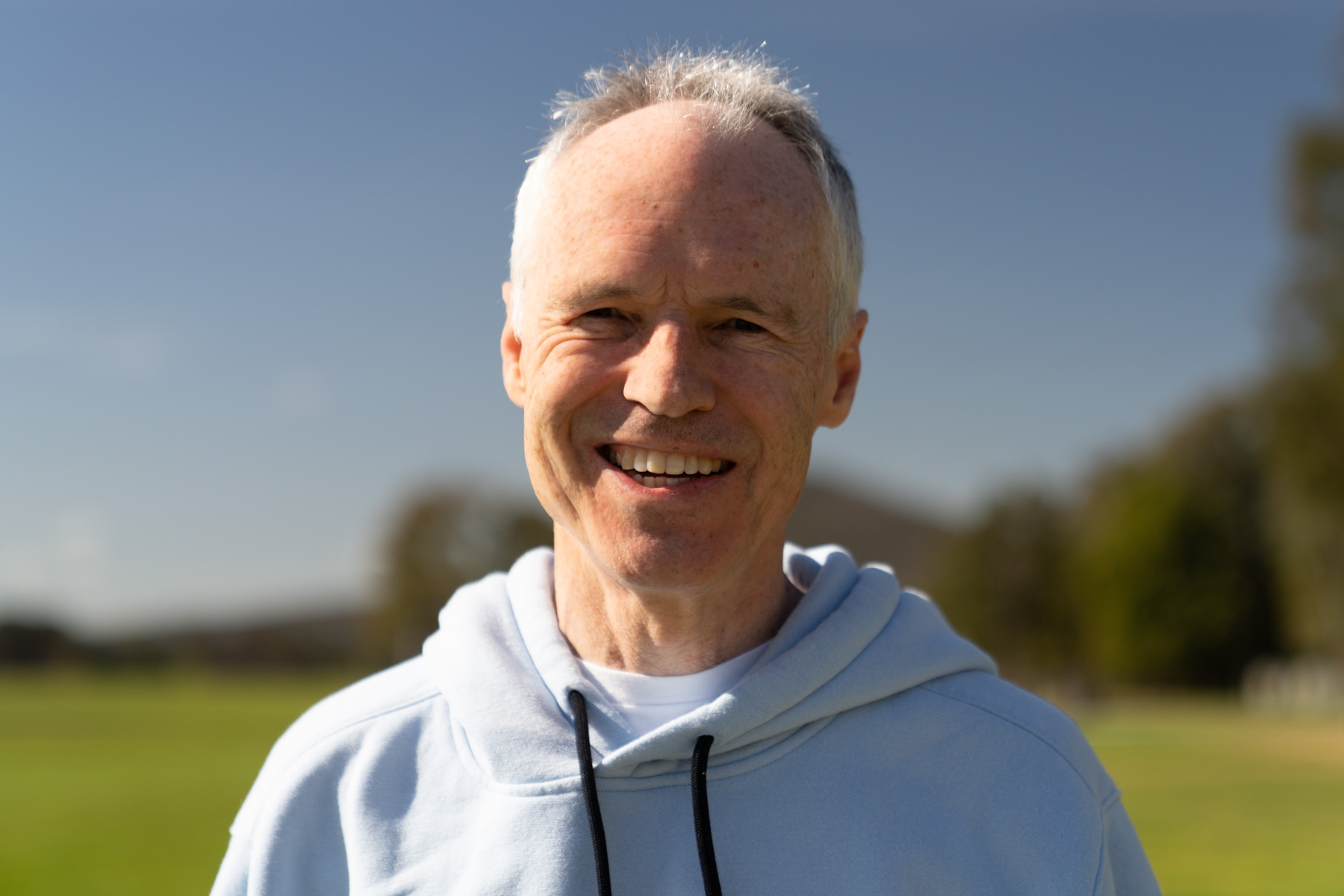 Keith on King Edward Terrace.