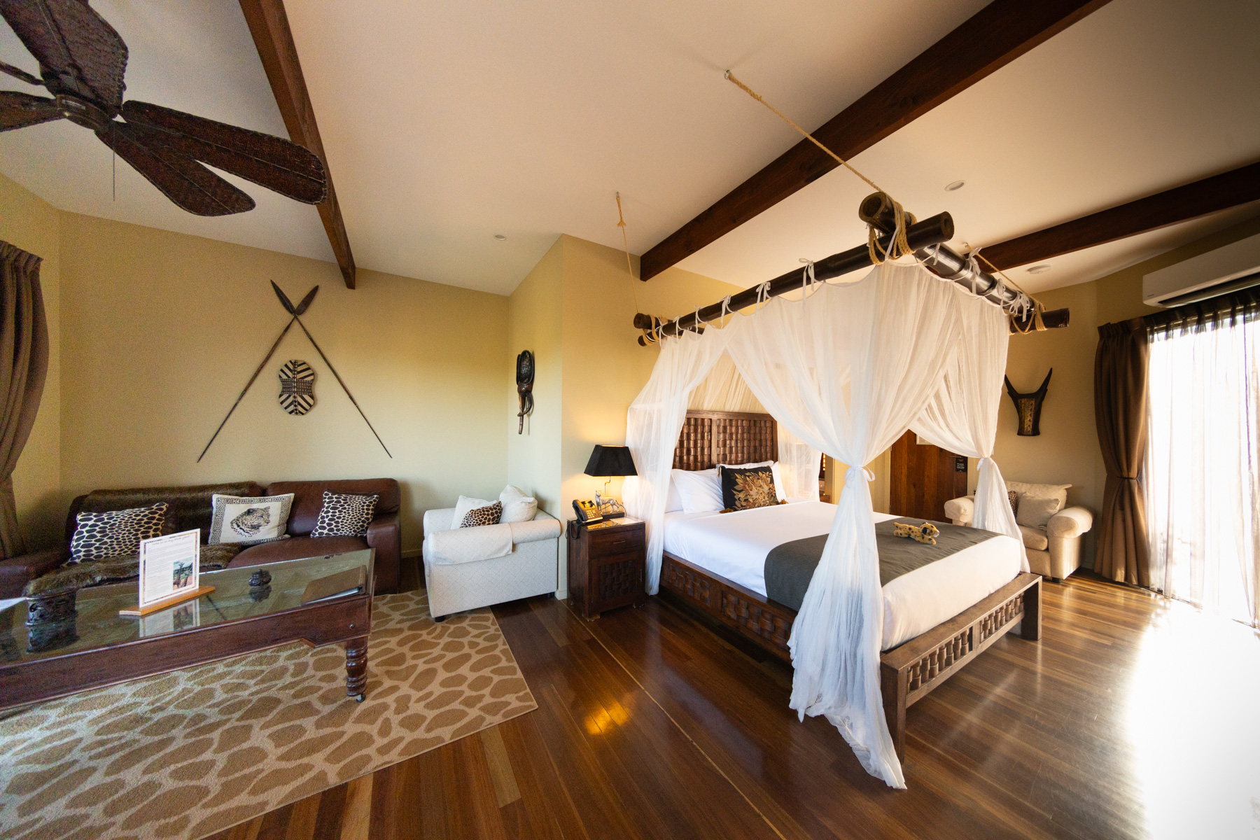 Our room at Jamala Wildlife Lodge.