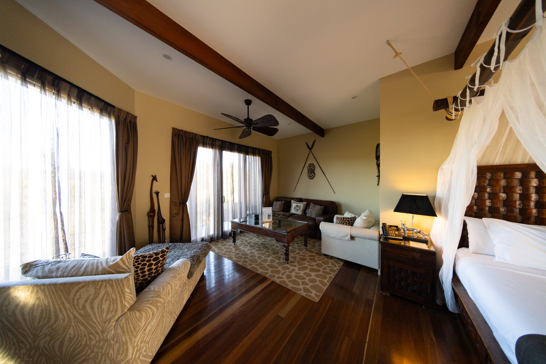 Our room at Jamala Wildlife Lodge.