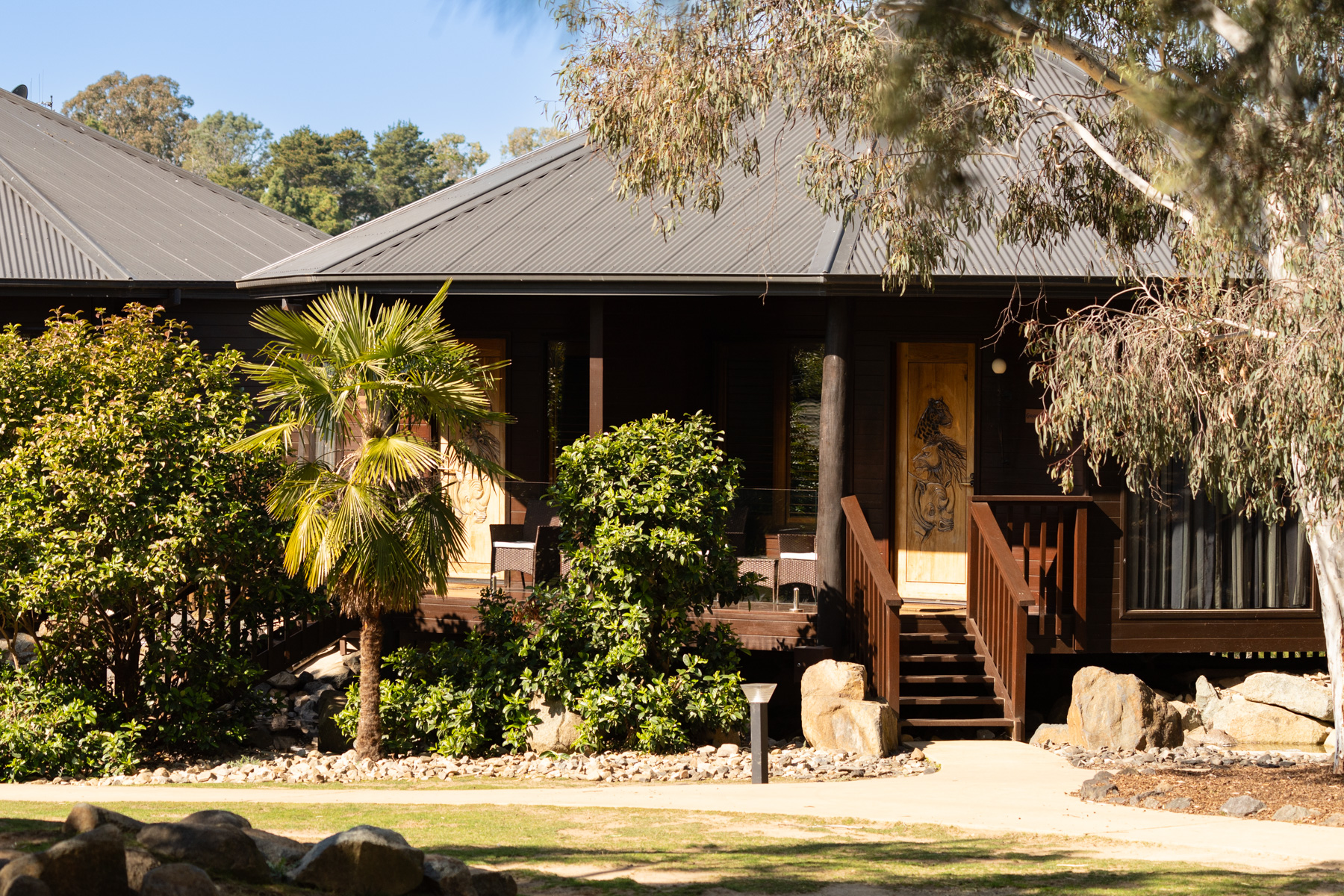 Guest house at Jamala.