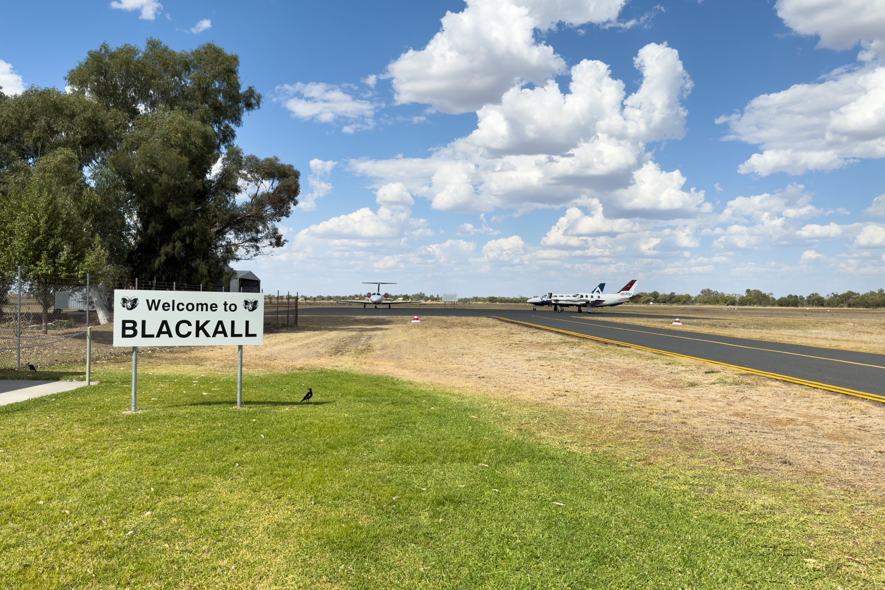 Blackall Airport.