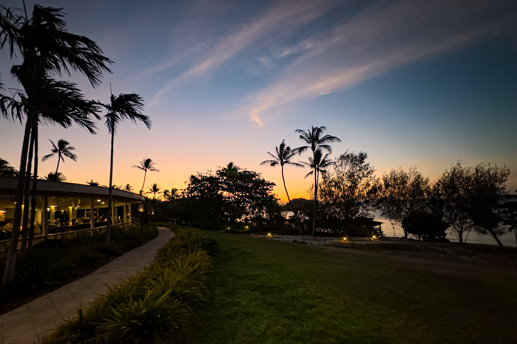 Sunset at Lizard Island.
