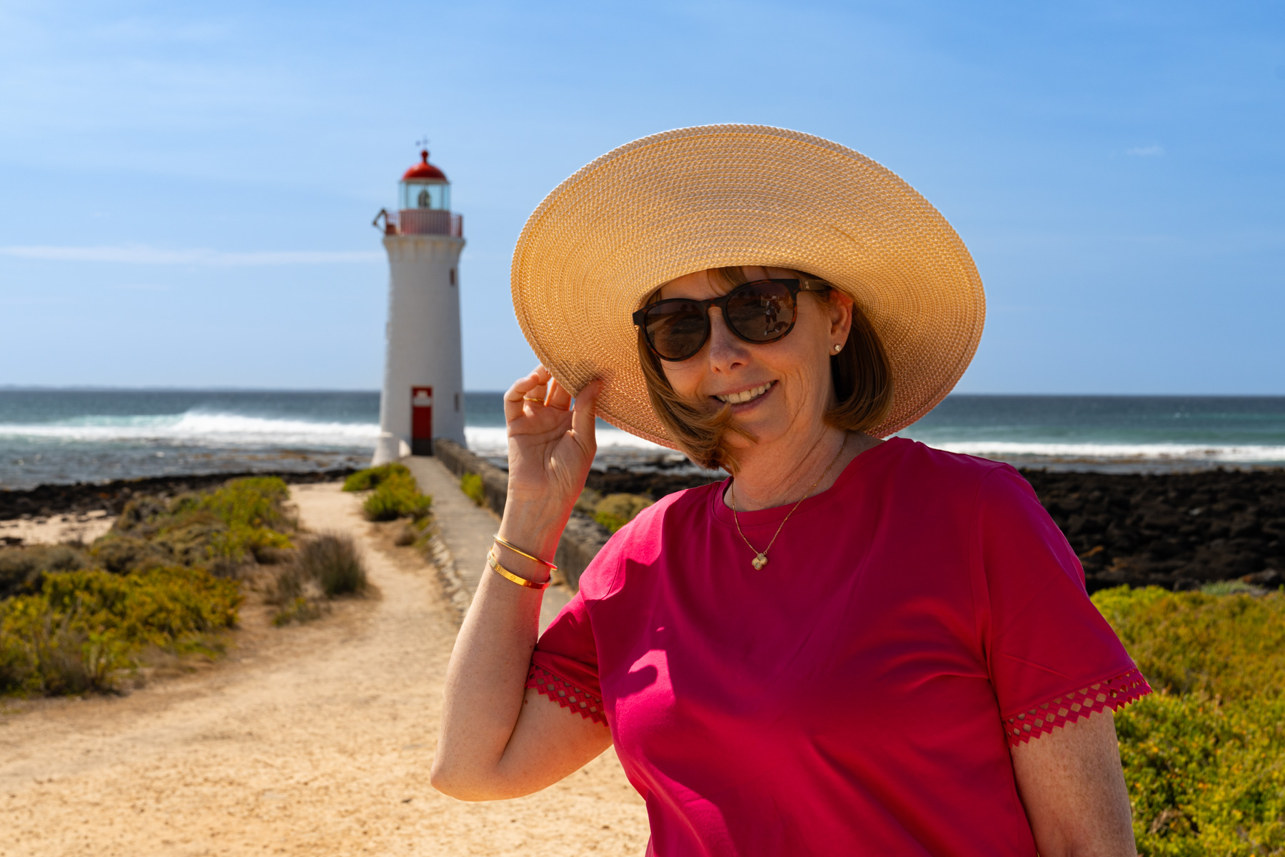 Port Fairy lighthouse.