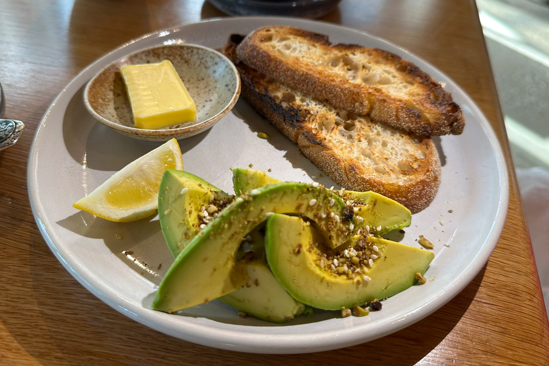 Breakfast at The Drift House.