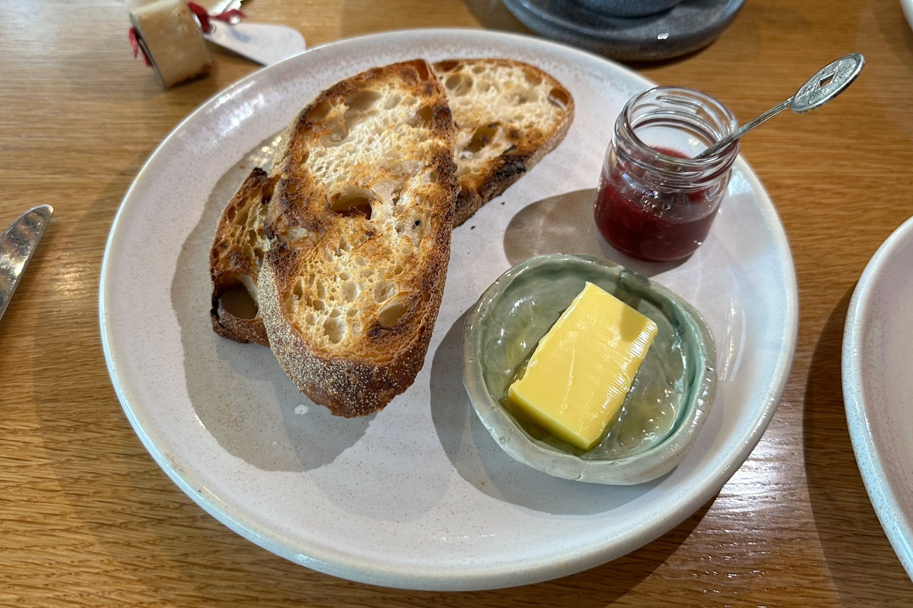 Breakfast at The Drift House.