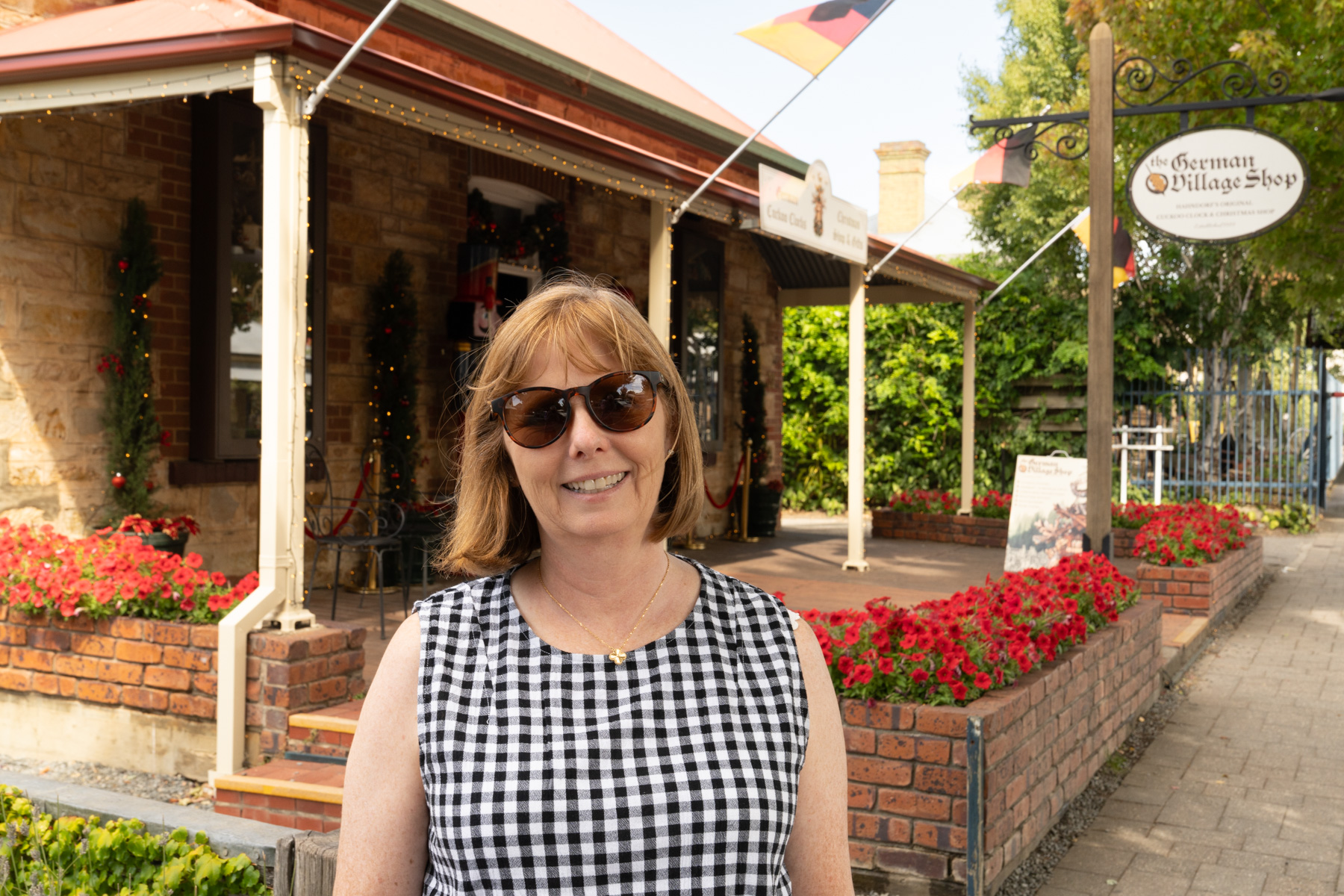 Andrea in Hahndorf.