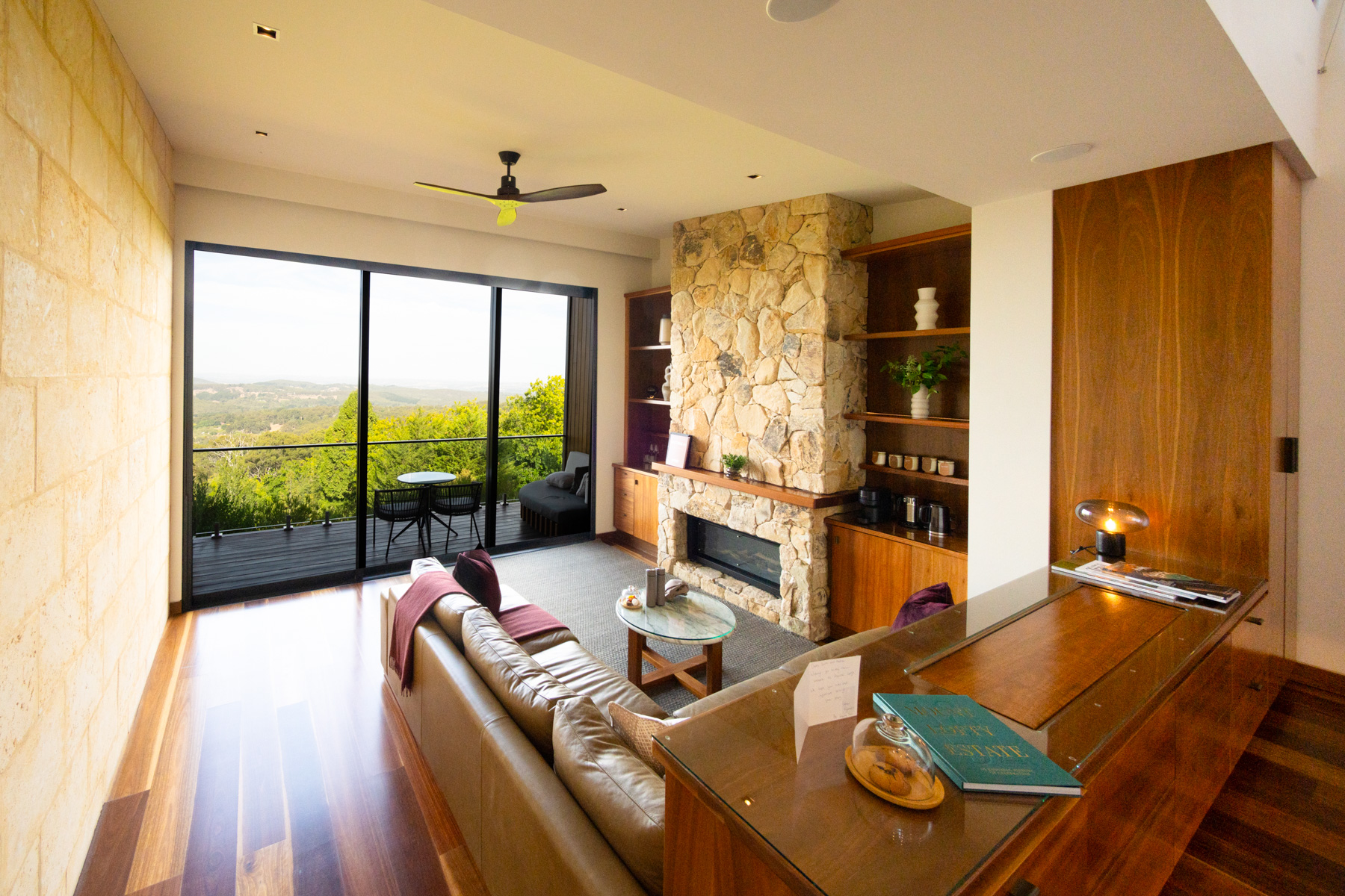 Our room at Sequoia Lodge.