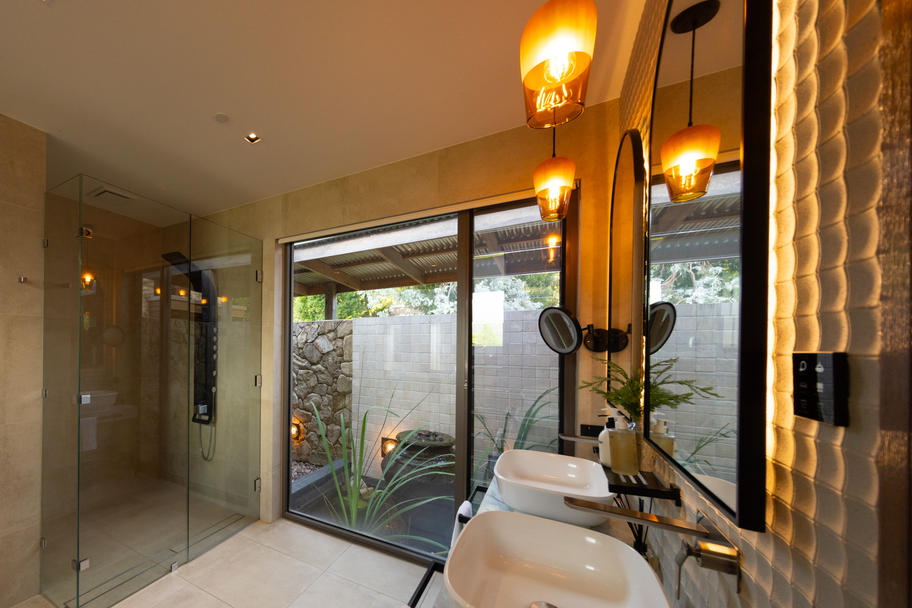 Our room at Sequoia Lodge.