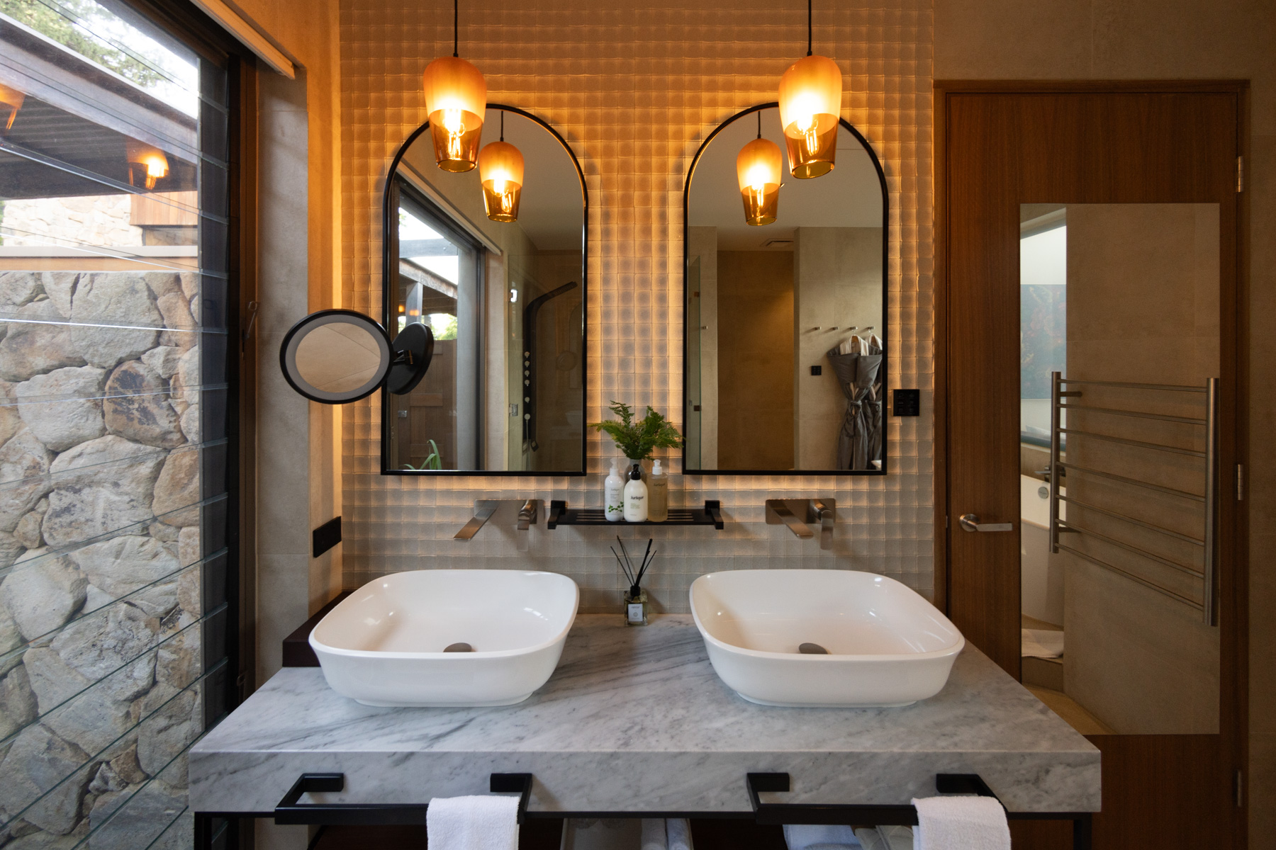 Our room at Sequoia Lodge.