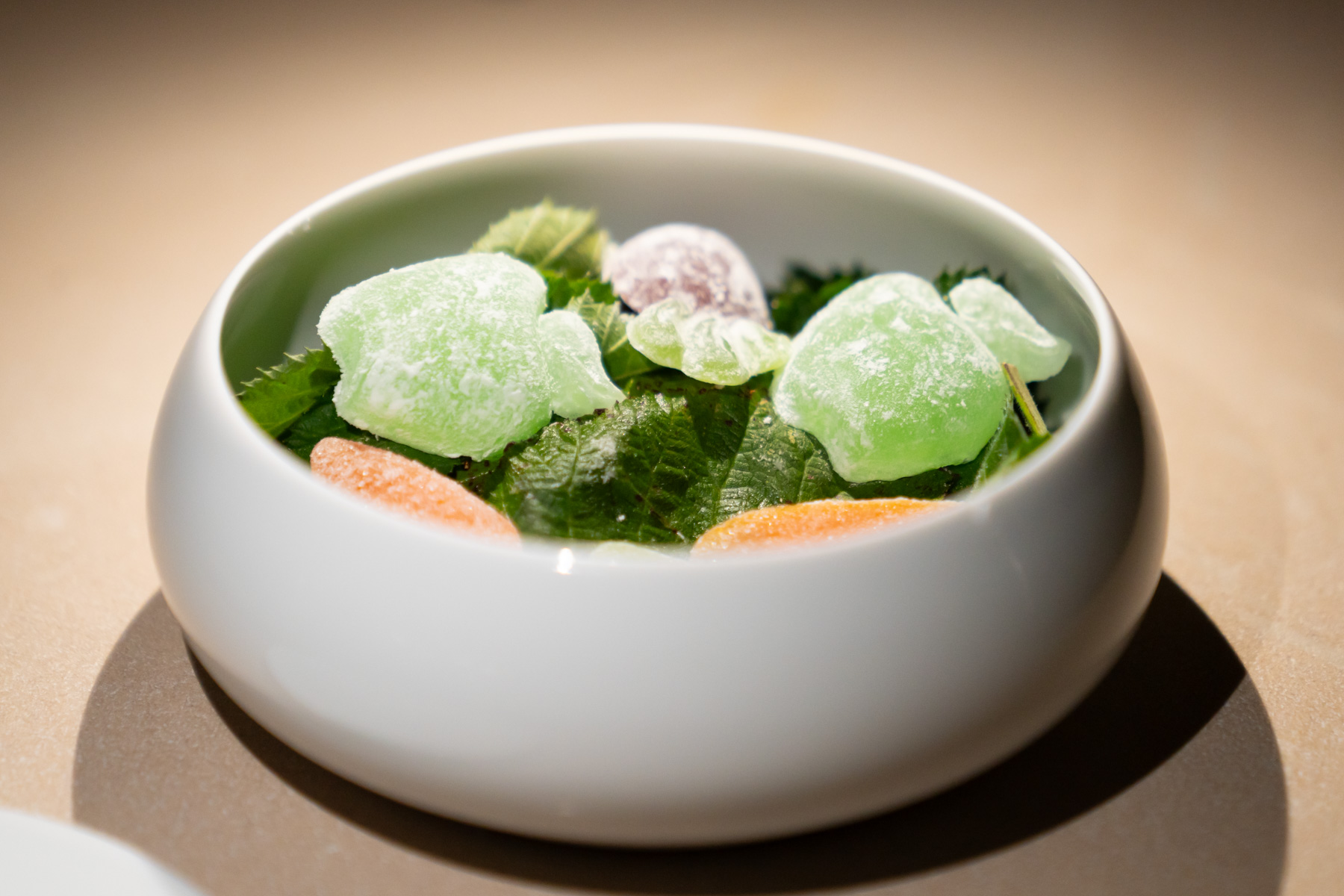 Jelly baby vegetables.