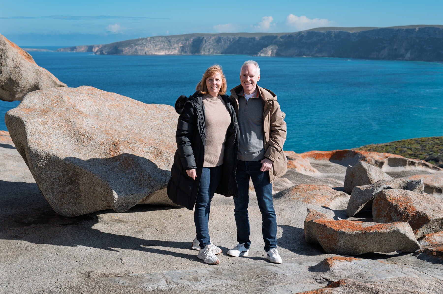 Andrea and Keith at The Remarkables.