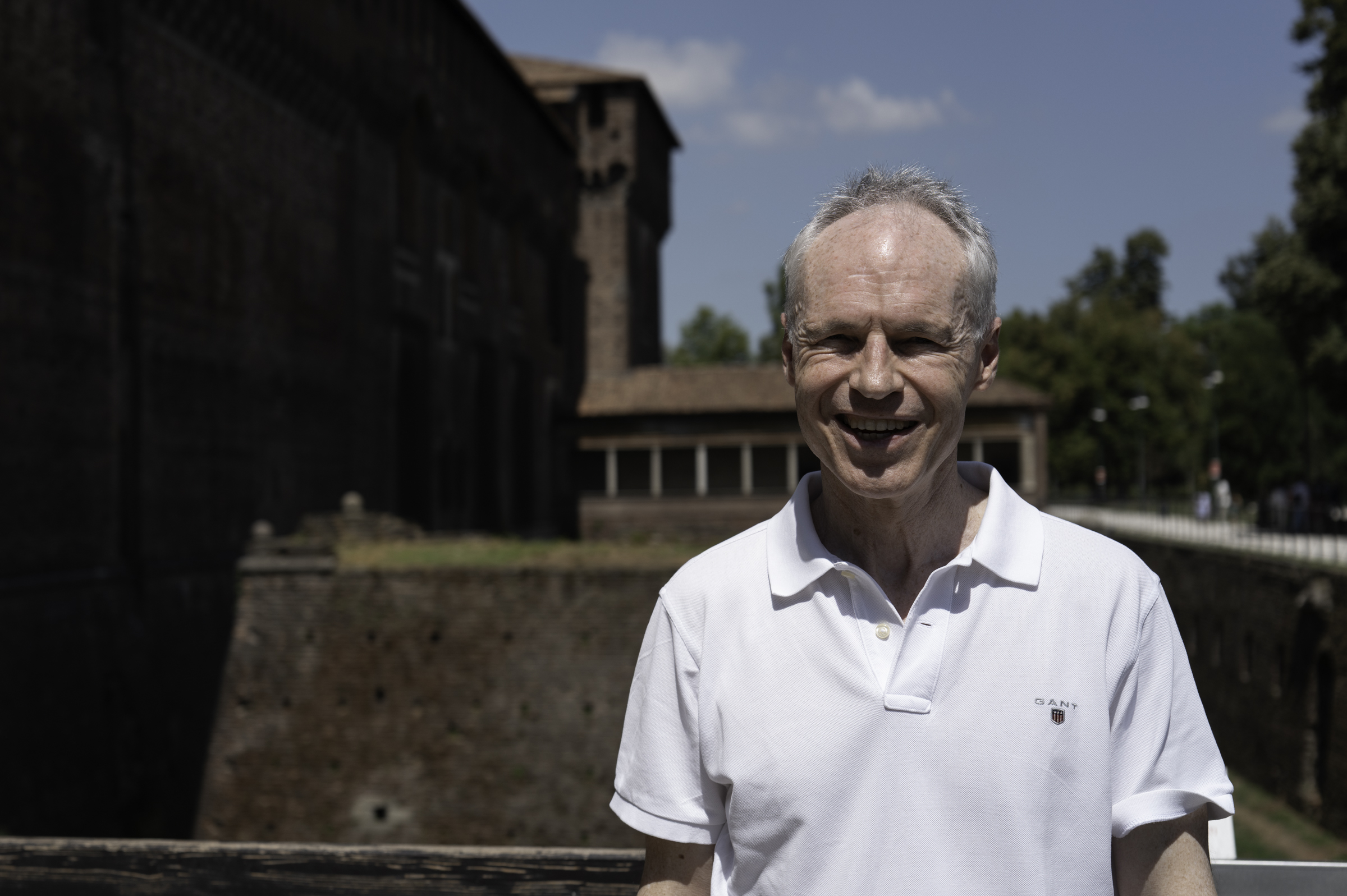 Keith at Sforza Castle.