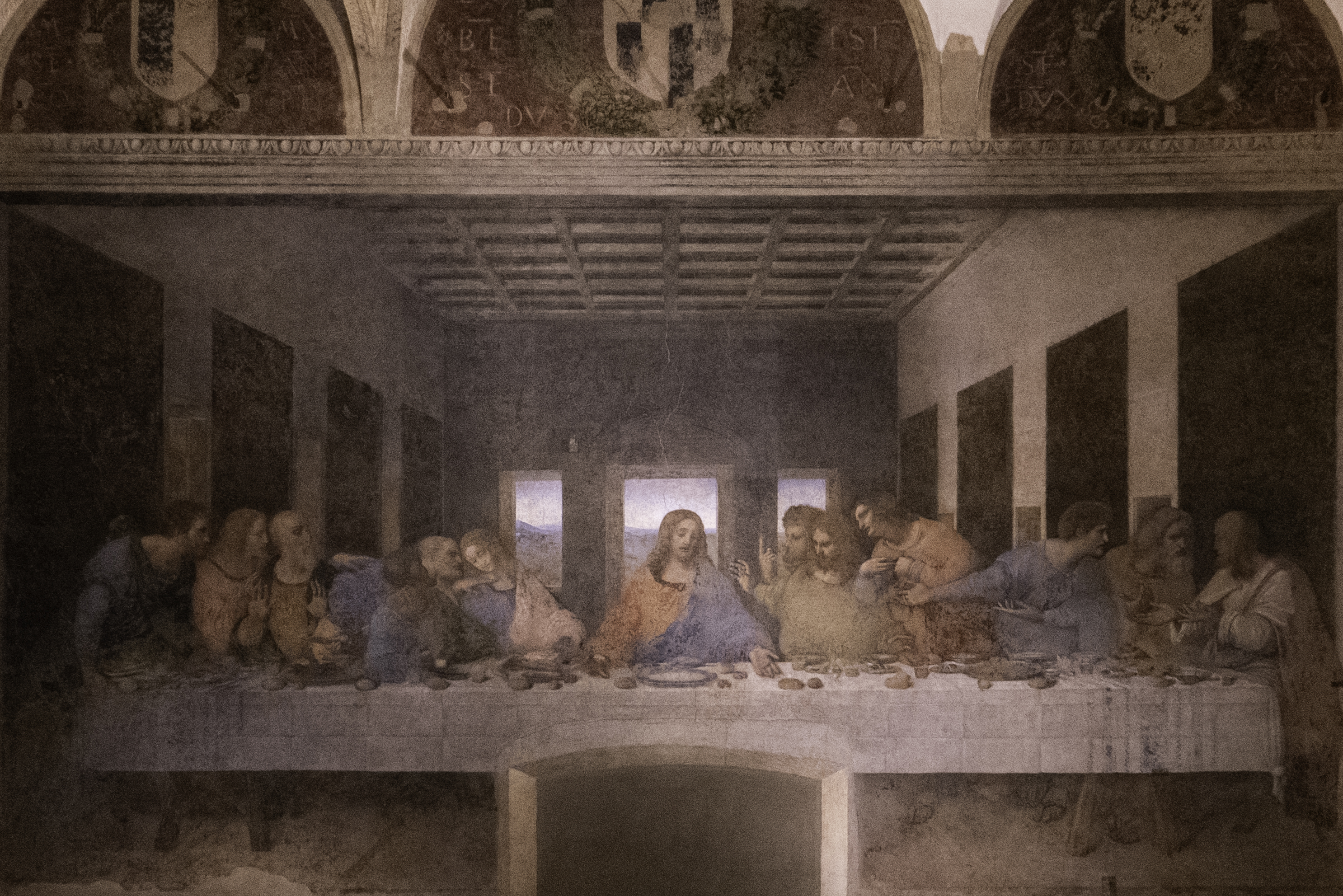 Leonardo da Vinci's "The Last Supper".