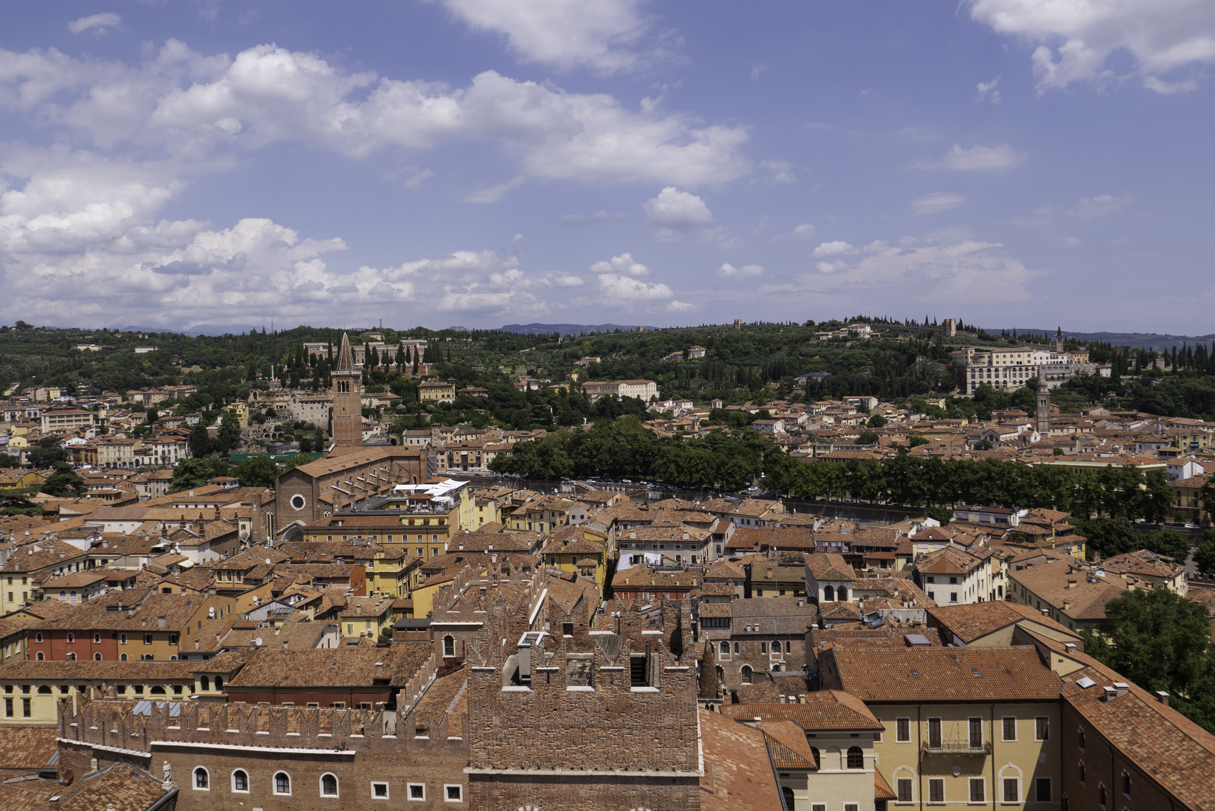 The view from Torre dei Lamberti.
