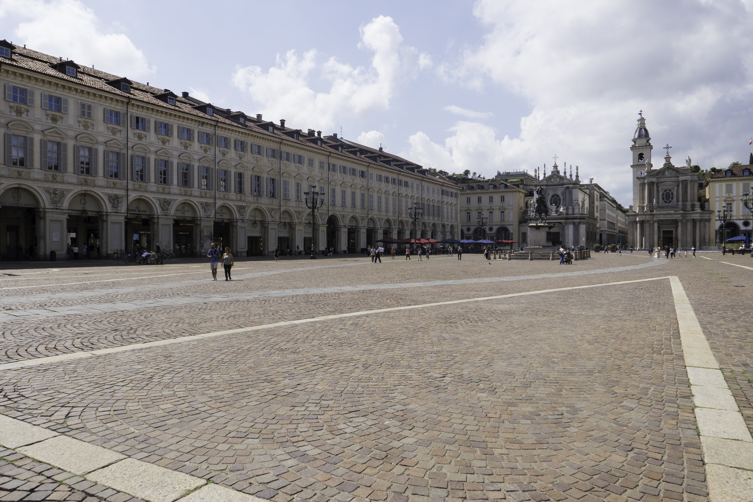Piazza San Carlo.