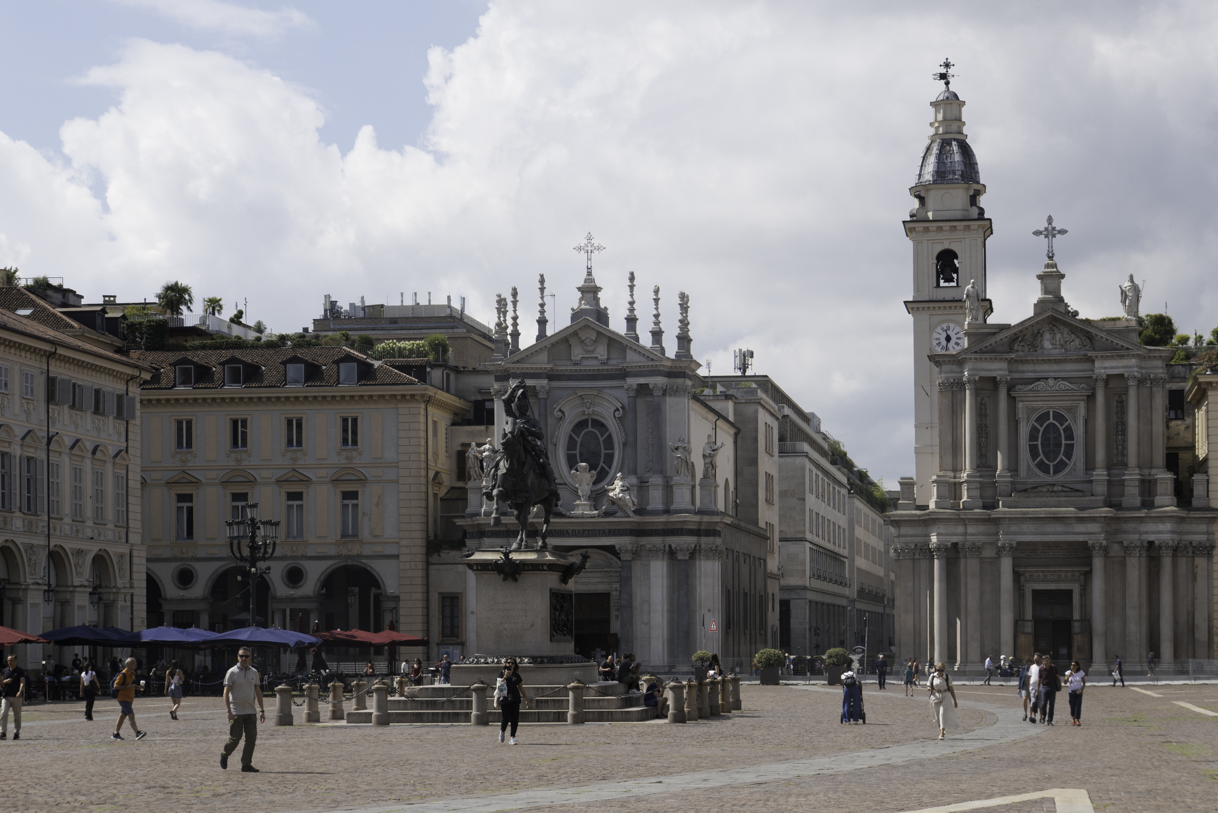 Piazza San Carlo.