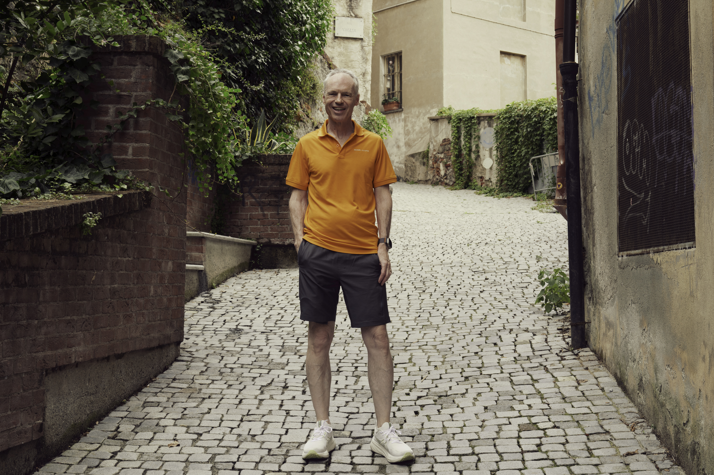 Keith, in Via delle Torri in Ivrea. 