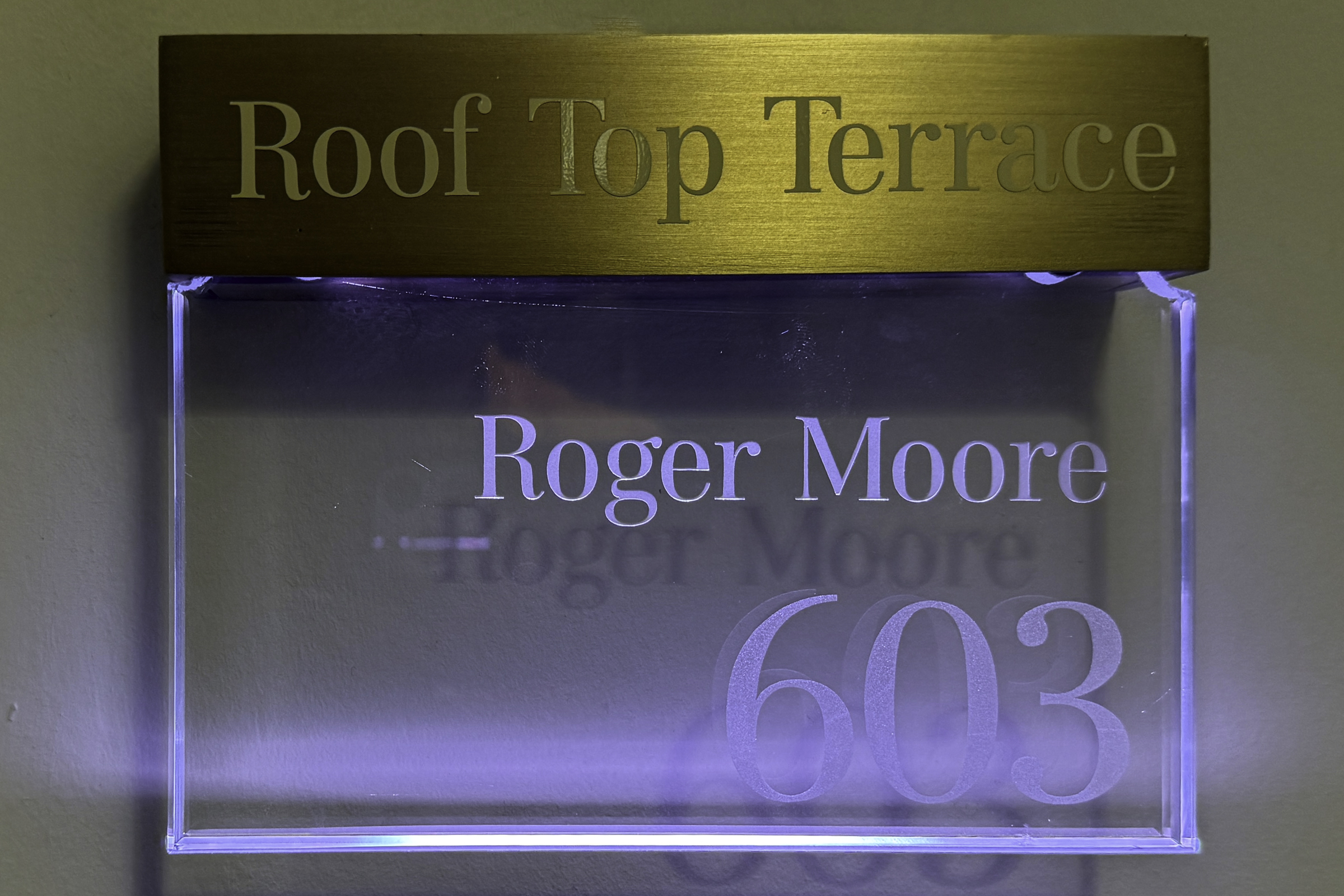 Our room at the Beau-Rivage Hotel.