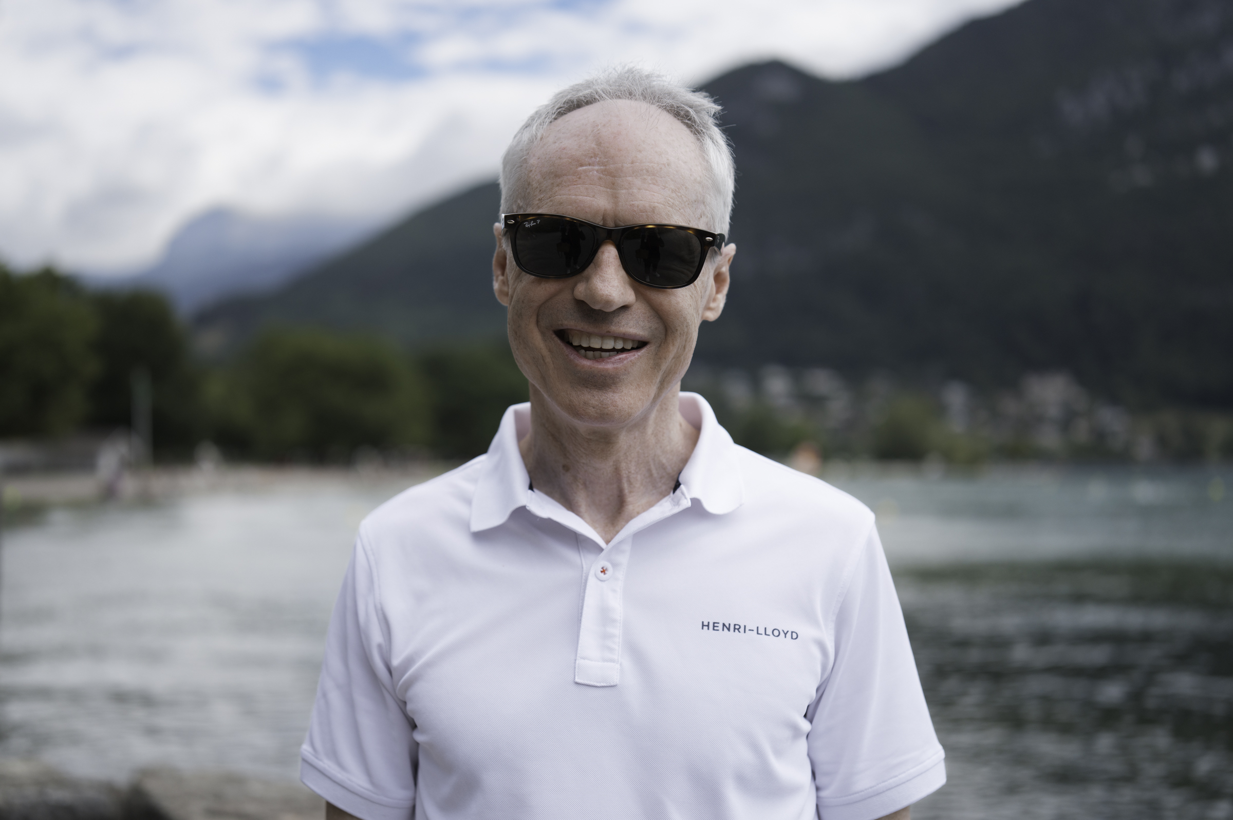 Keith, at Lac d'Annecy.
