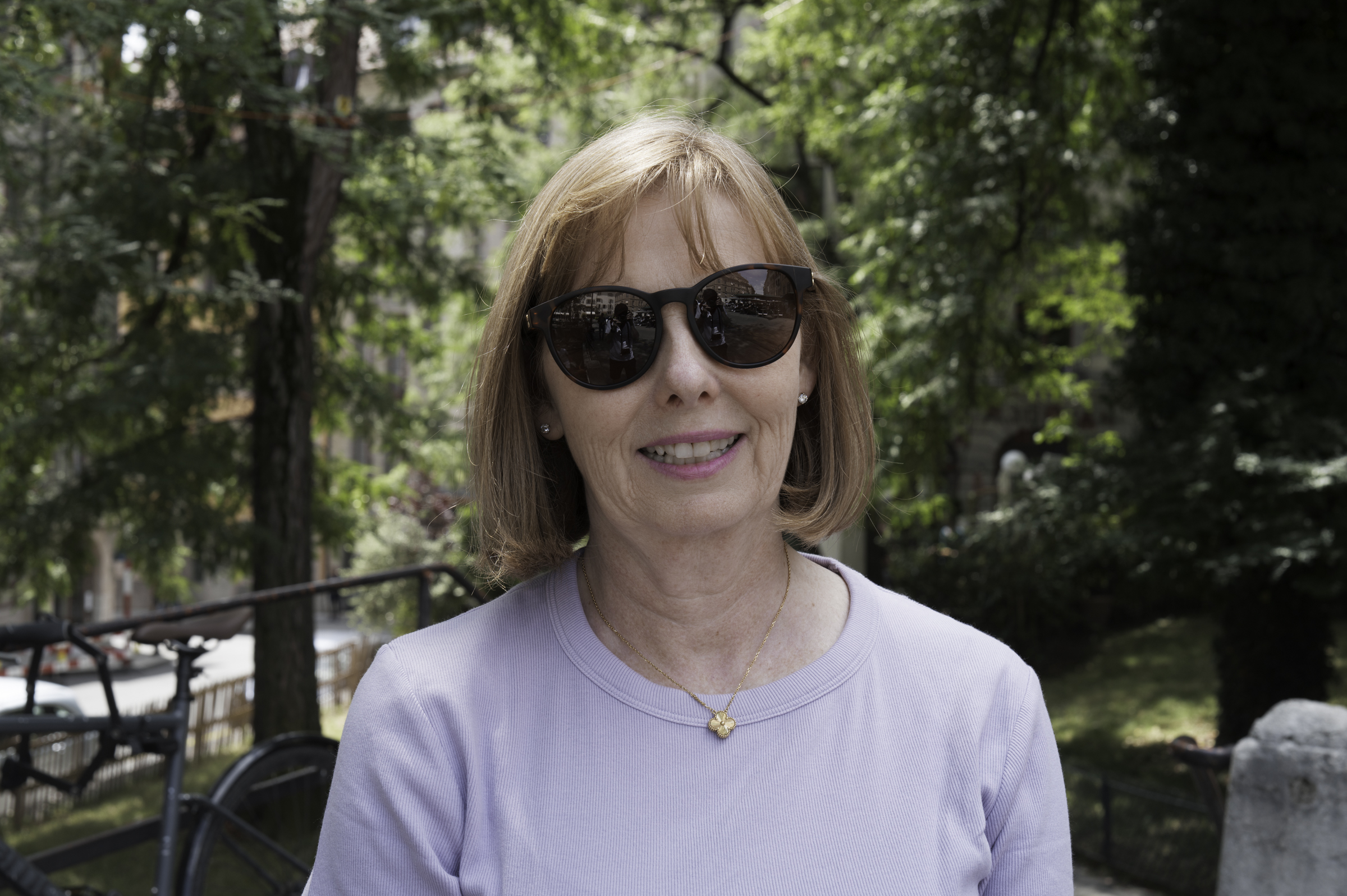 Andrea, at Place du Bourg-de-Four.