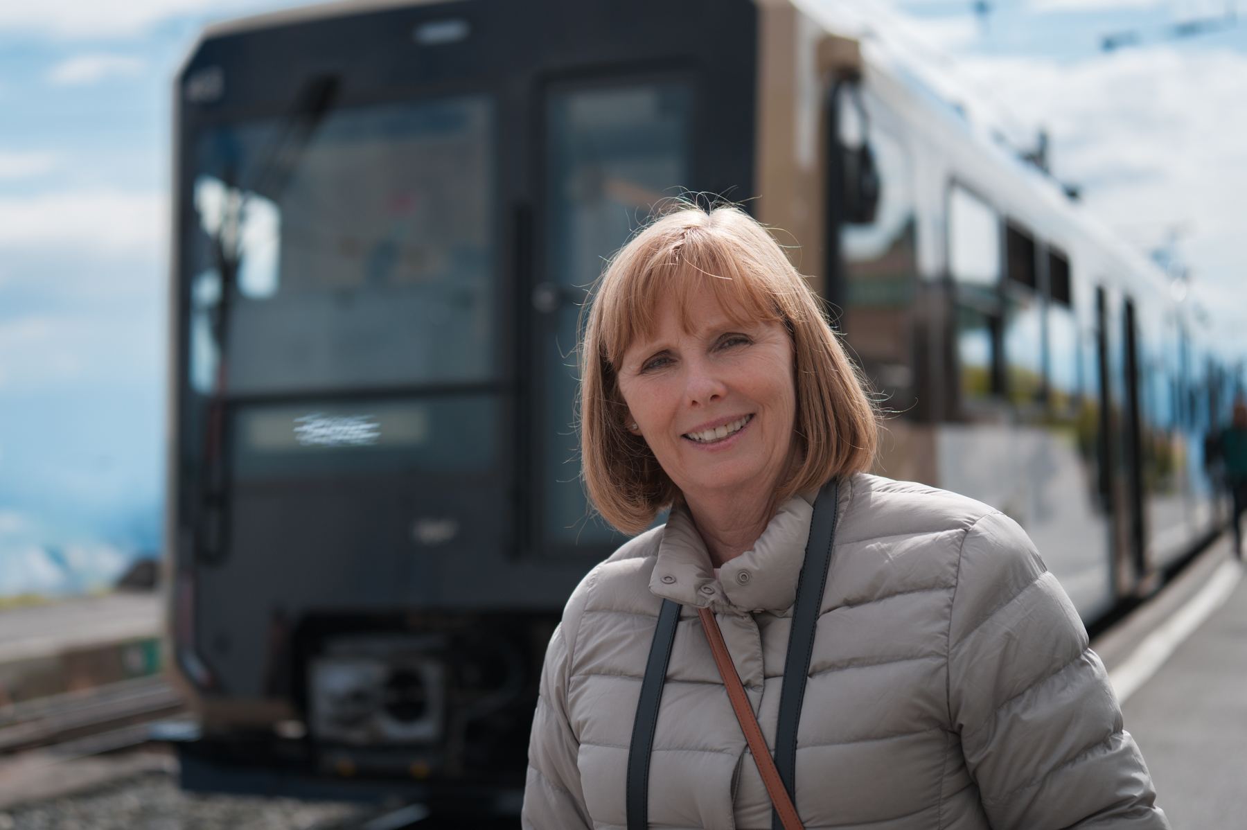 Andrea, at Rigi Kulm.