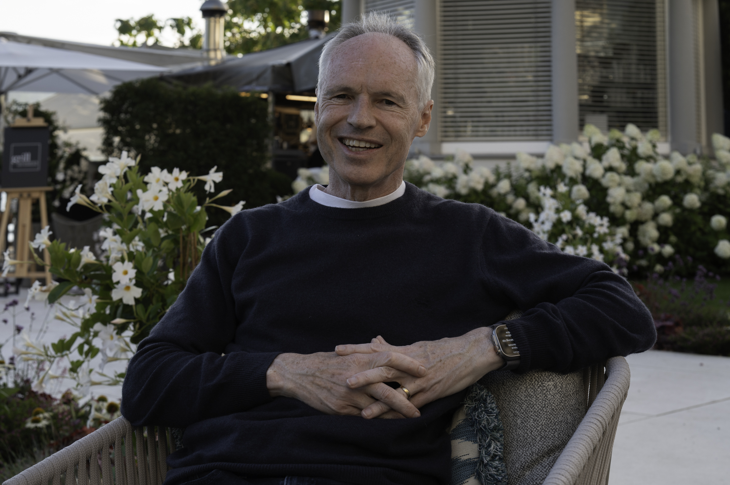 Keith, resting after a big day.