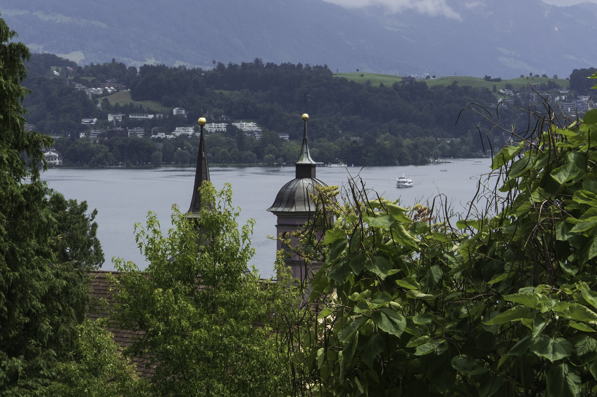 The view from the Musegg Wall.