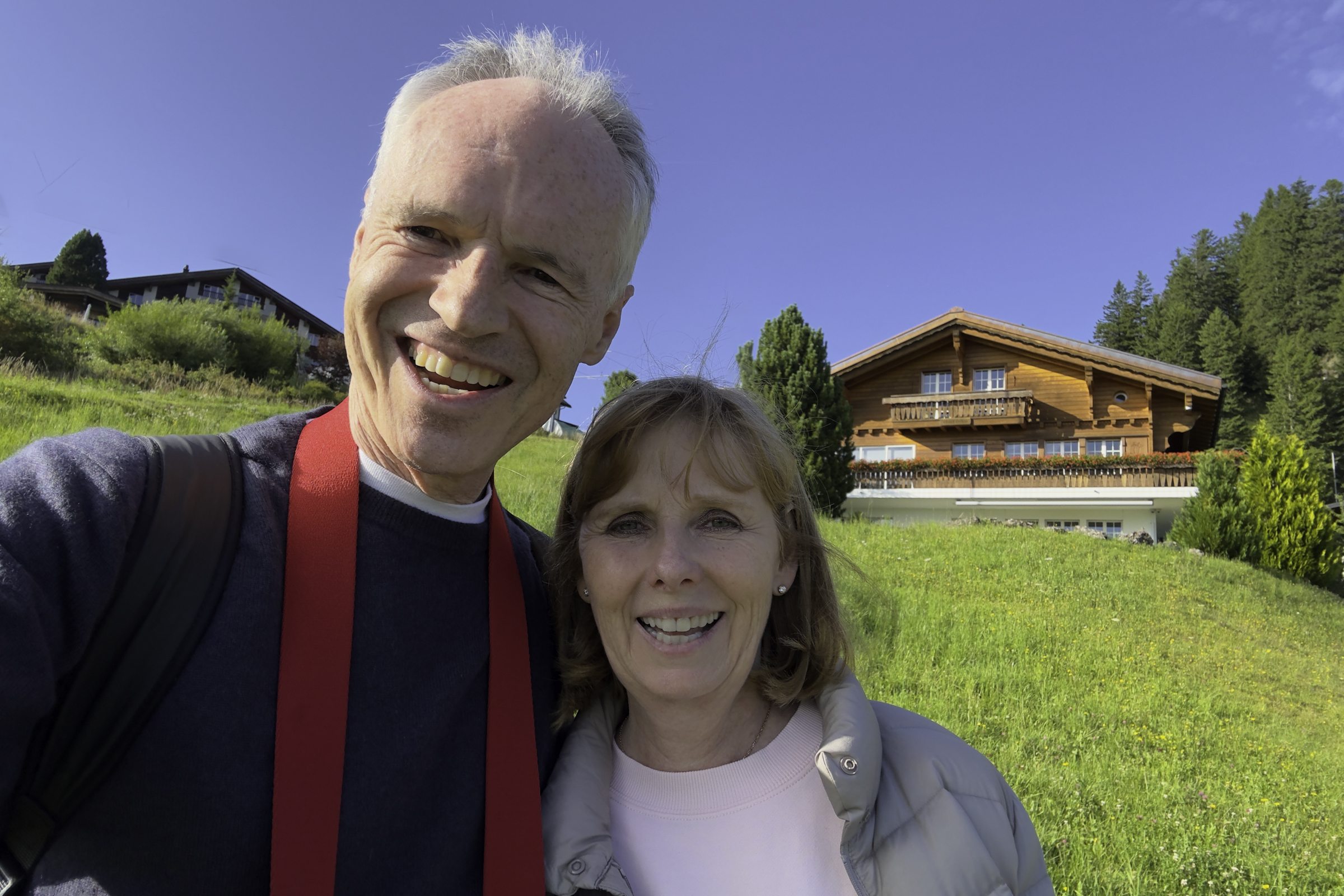 Keith and Andrea, near Rigi Staffelhöhe.