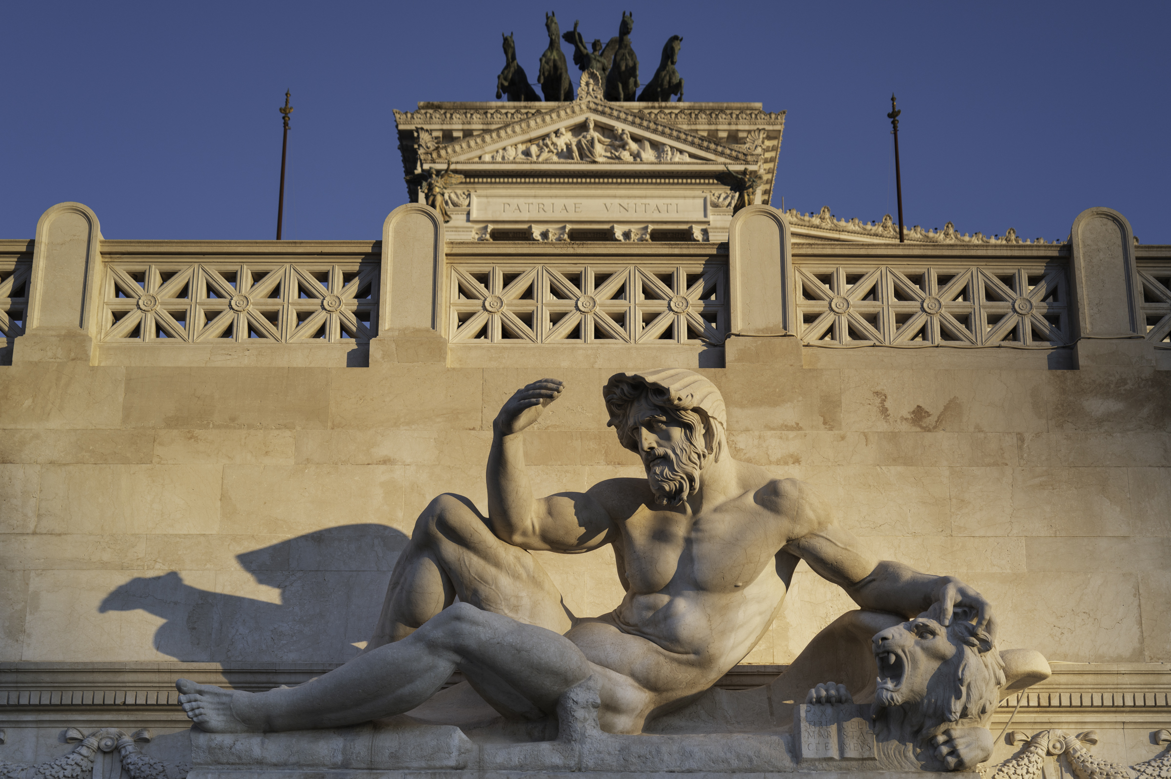 La Forza, at The Victor Emmanuel II National Monument.
