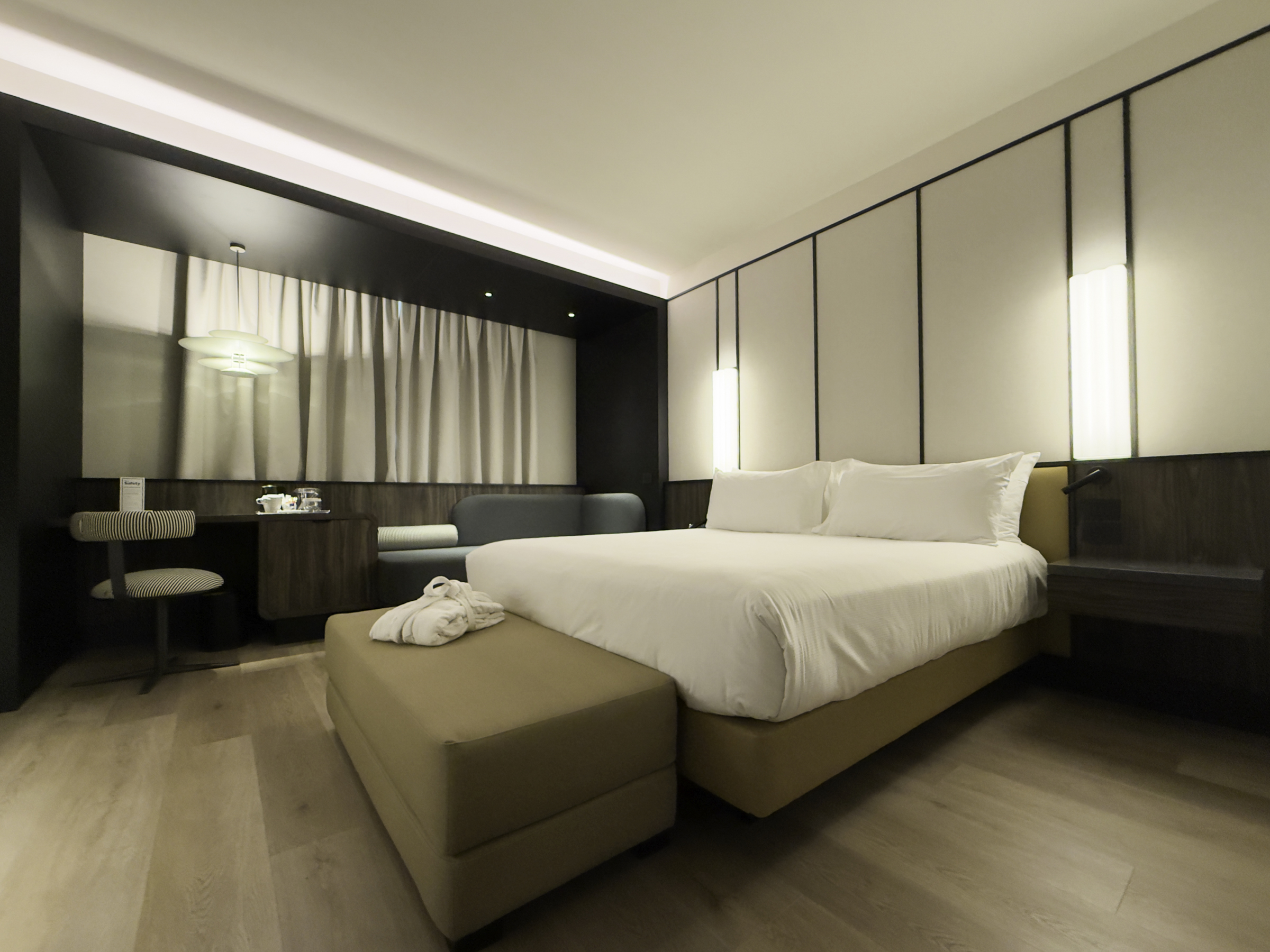 Our hotel room for the night.