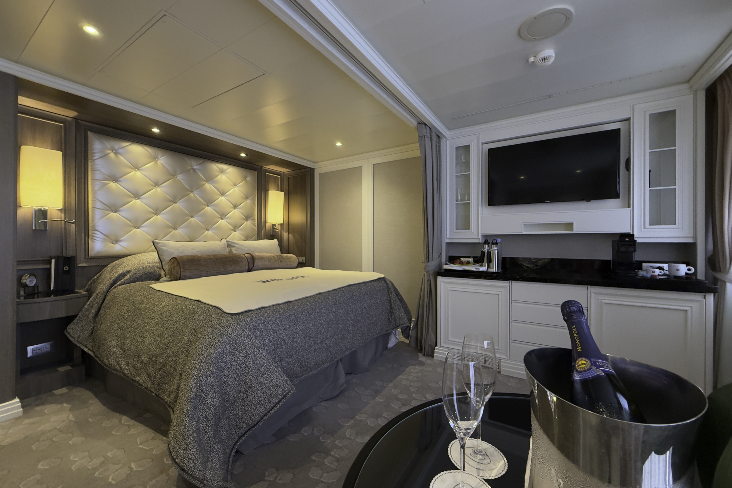 Our suite on the Regent Splendor.