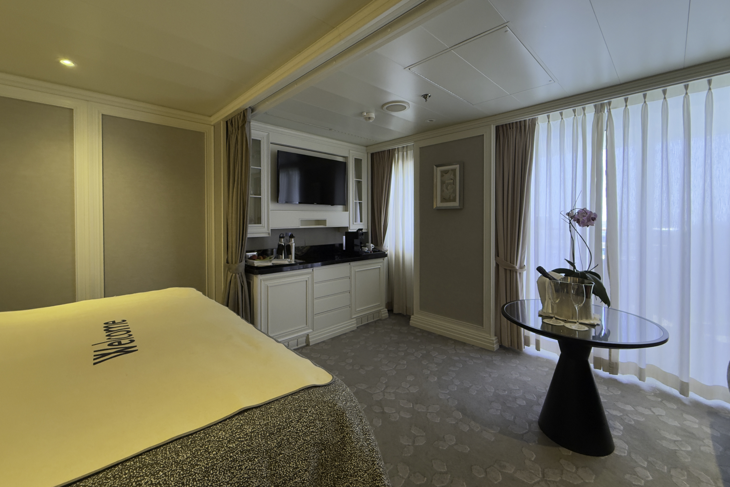 Our suite on the Regent Splendor.